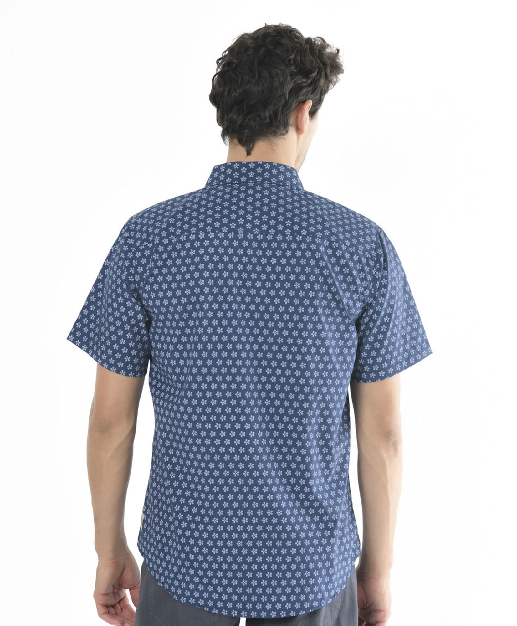Camisa hombre mini flores Camisa hombre mini flores
