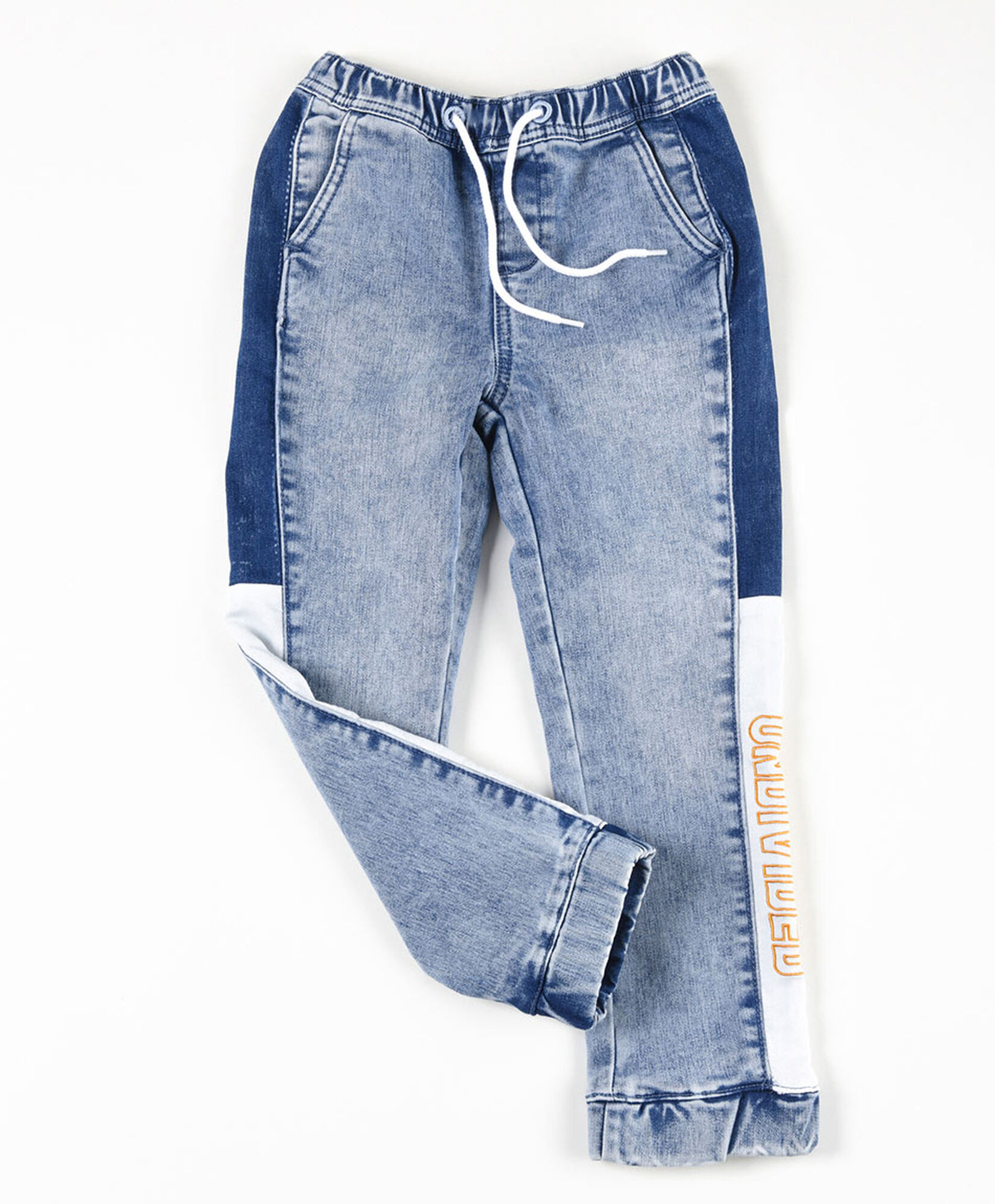 Jeans niño colores laterales Jeans niño colores laterales