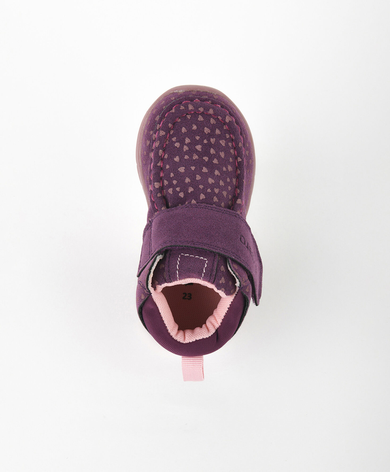 Botín infantil velcro corazones Botín infantil velcro corazones