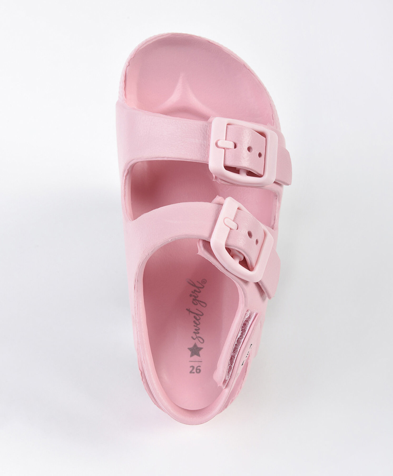 Sandalia infantil hebillas rosa Sandalia infantil hebillas rosa