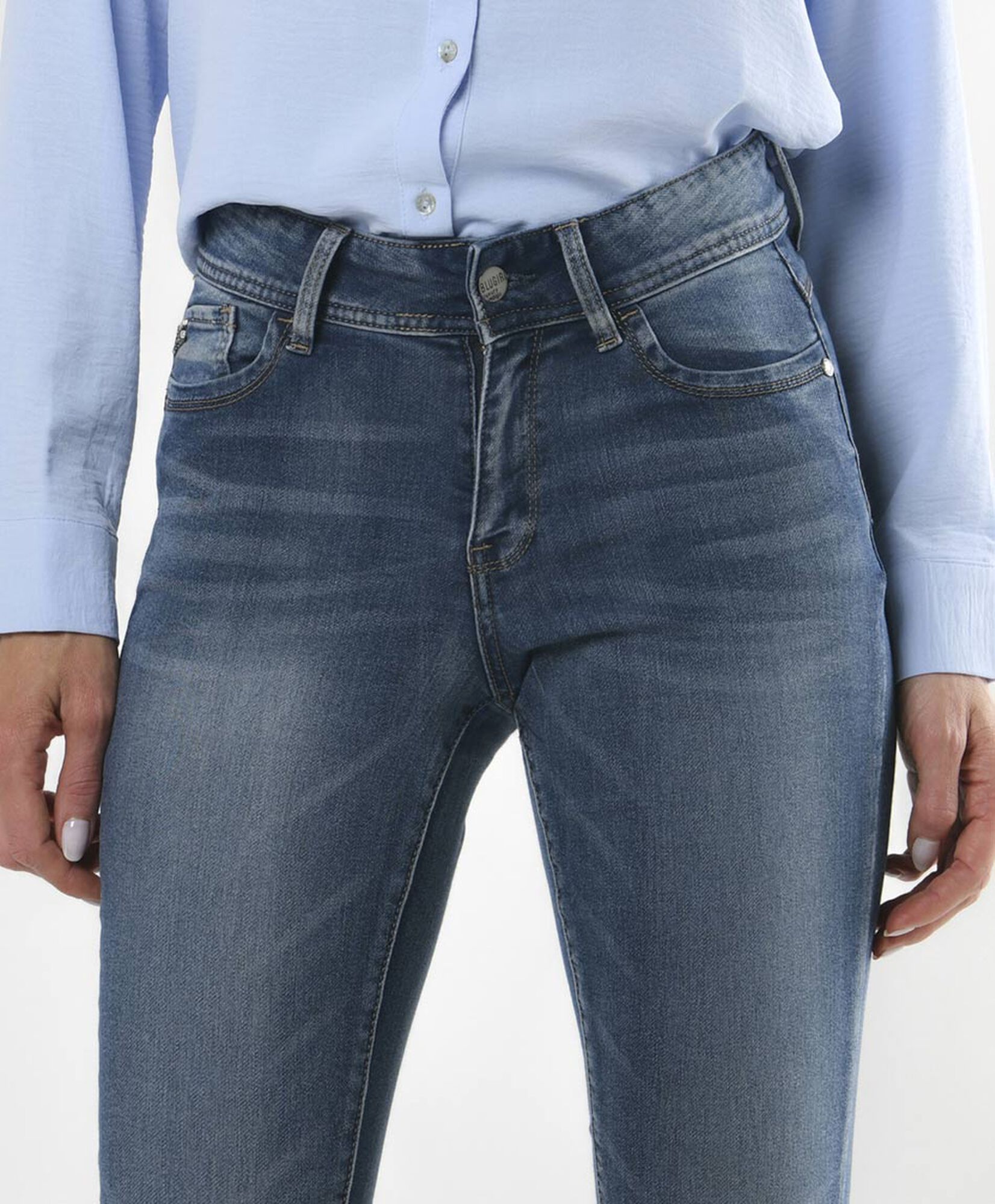 Jeans mujer desgastado skinny fit Jeans mujer desgastado skinny fit