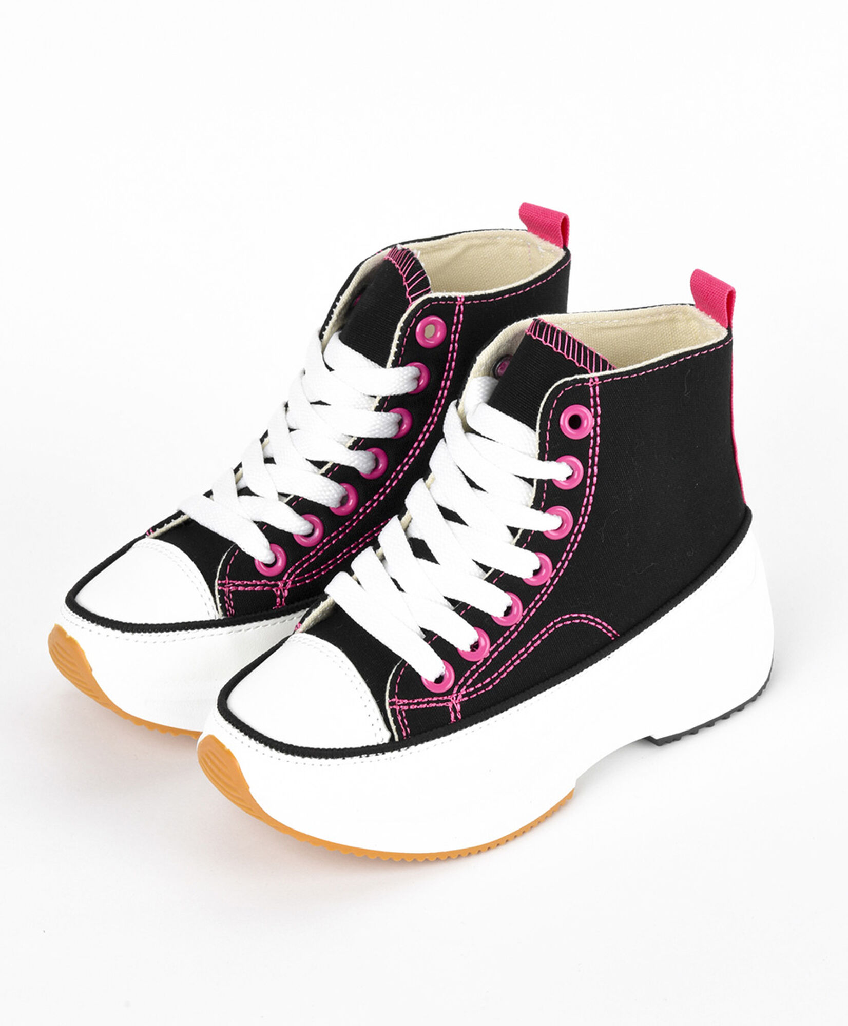 Zapatilla infantil caña alta plataforma Zapatilla infantil caña alta plataforma
