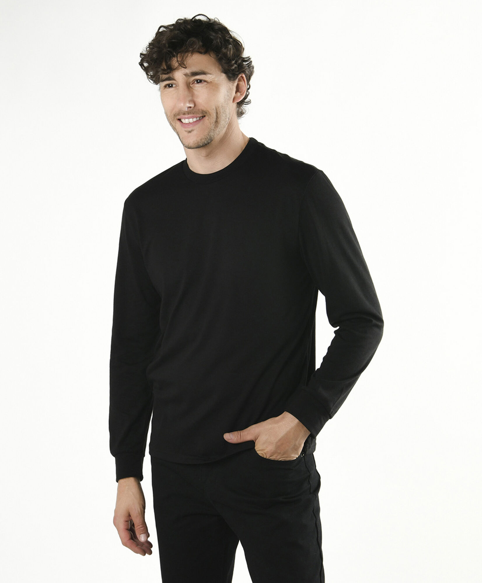 Polera hombre básica Polera hombre básica