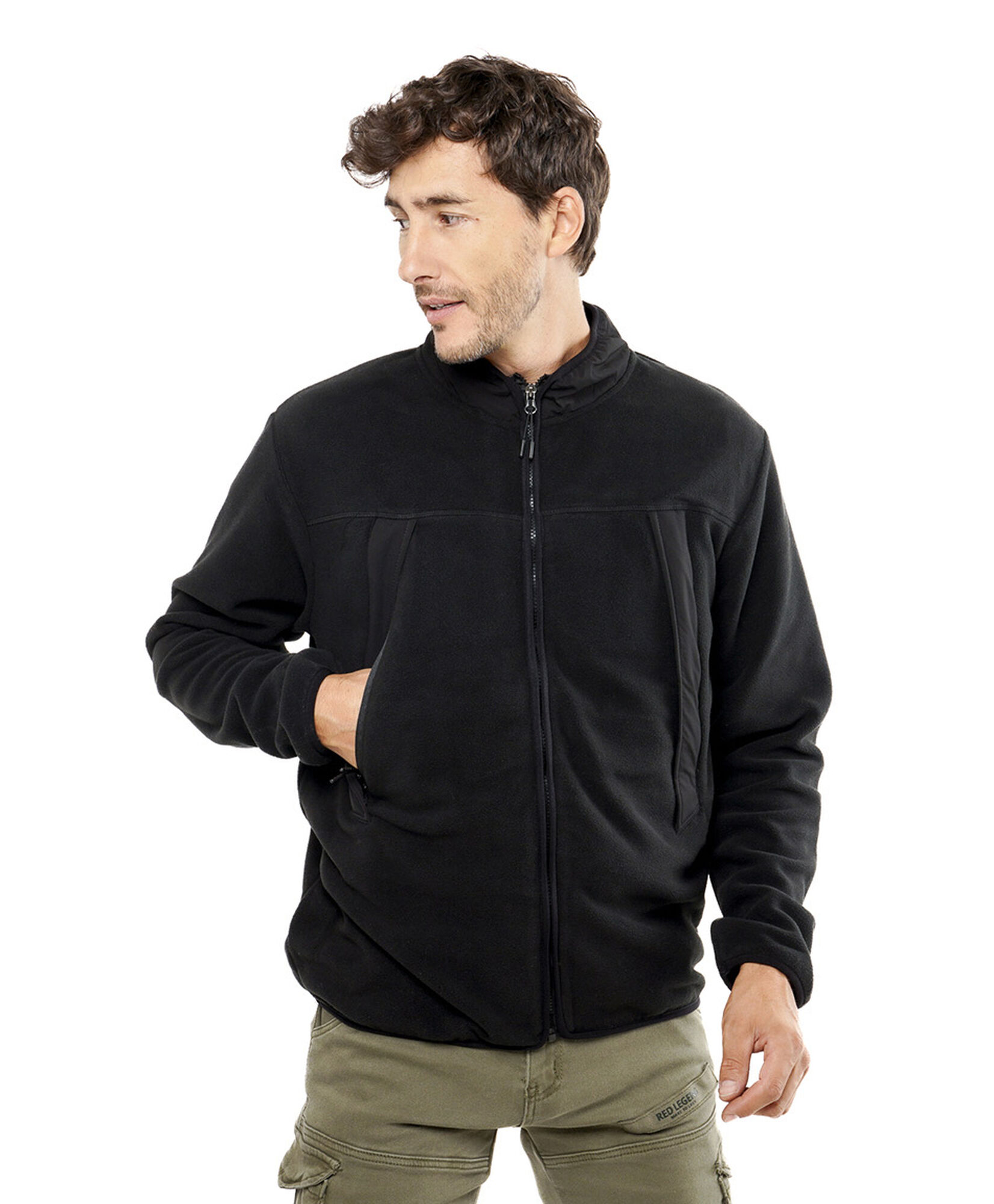 Polar hombre bolsillos liso Polar hombre bolsillos liso
