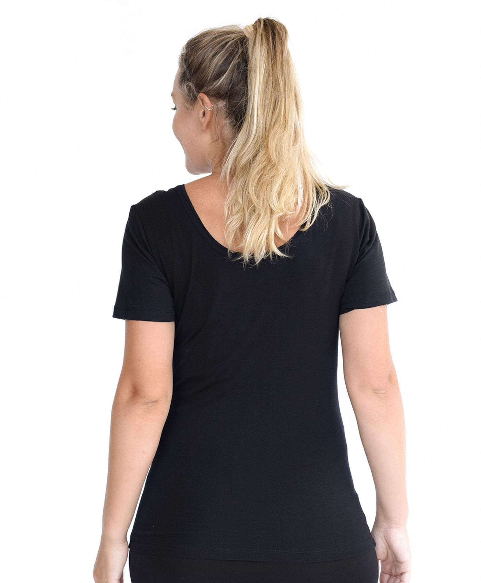 Polera maternal lisa costuras Polera maternal lisa costuras