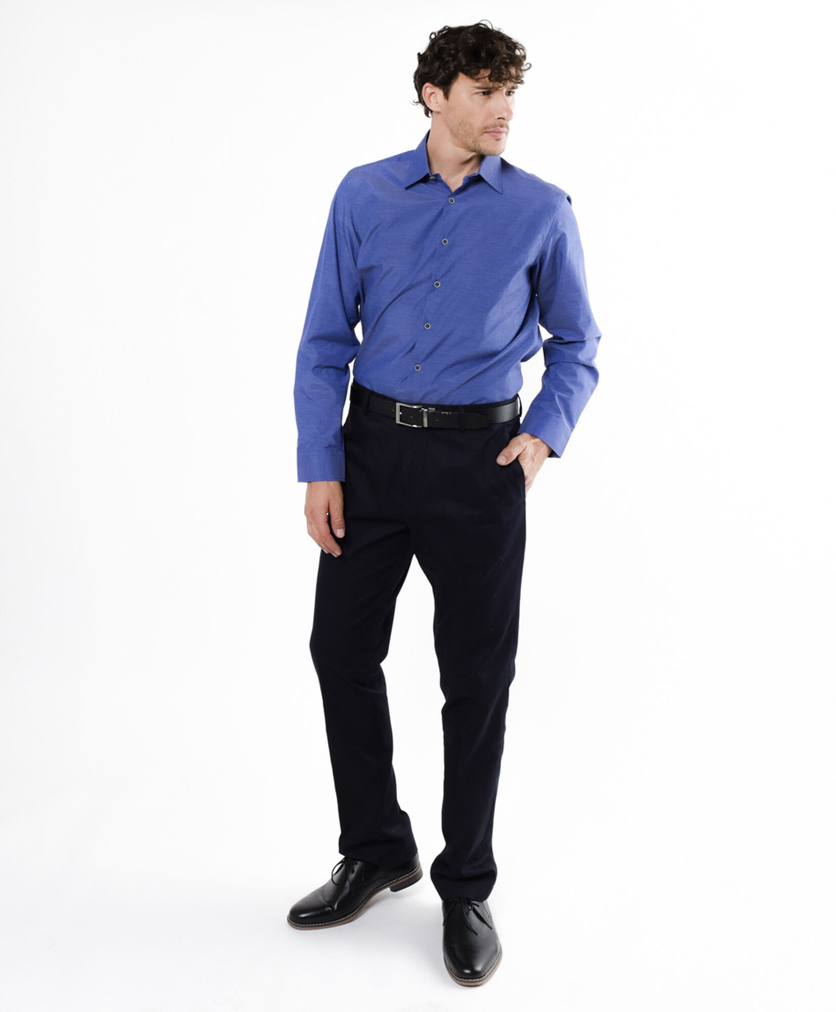 Camisa hombre jaspeada Camisa hombre jaspeada