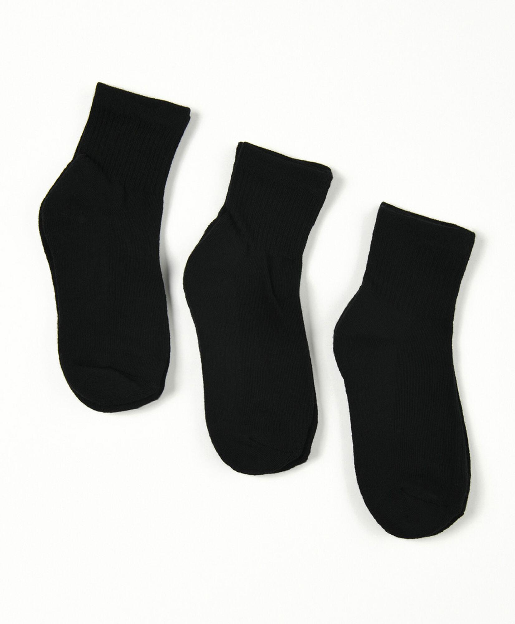 Pack 3 calcetines infantiles negro Pack 3 calcetines infantiles negro