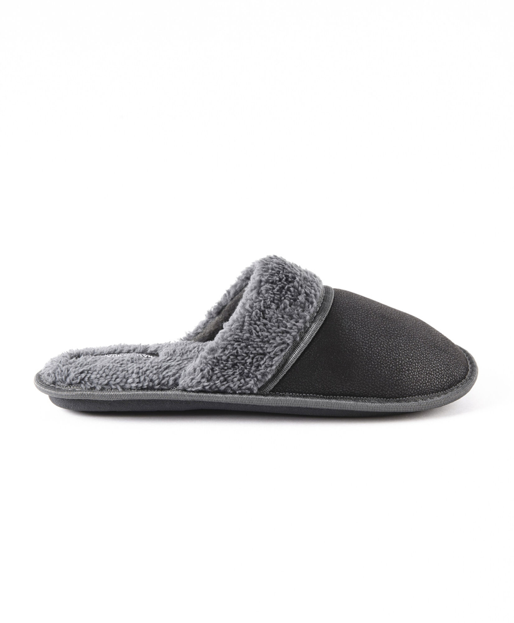 Pantufla hombre cuerina y chiporro Pantufla hombre cuerina y chiporro
