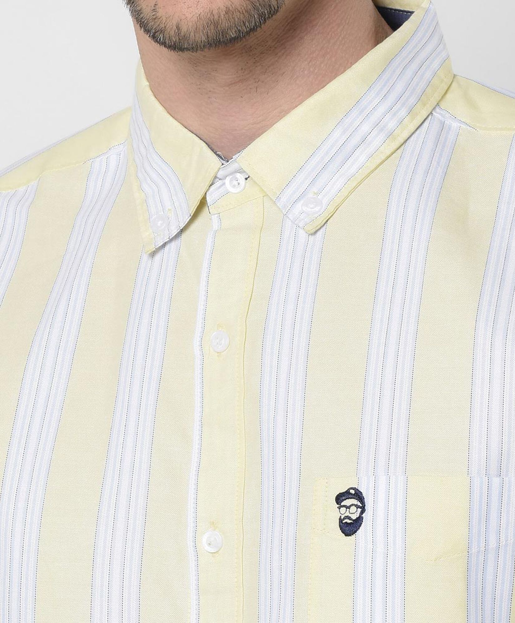 Camisa hombre líneas manga larga Camisa hombre líneas manga larga