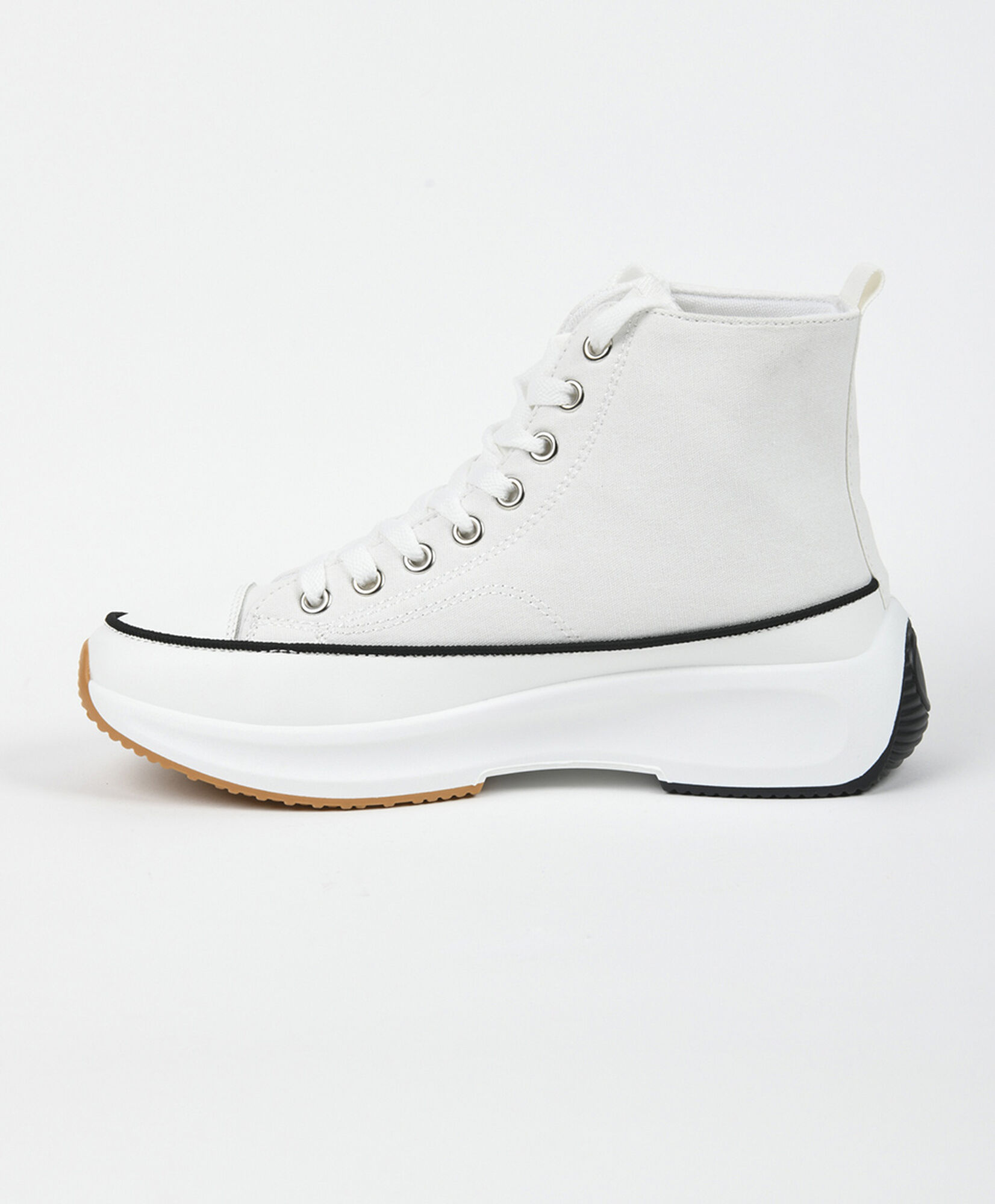 Zapatilla mujer caña alta blanca Zapatilla mujer caña alta blanca
