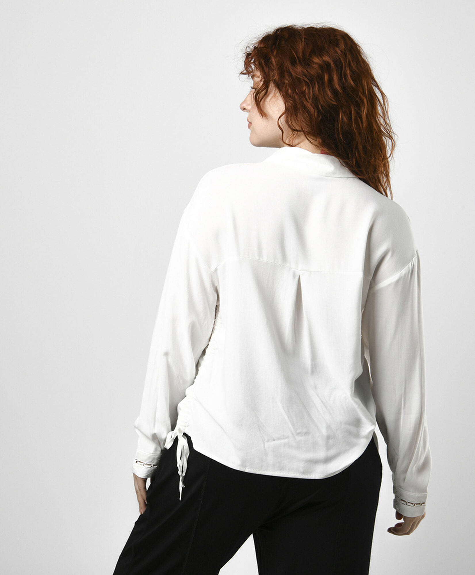 Blusa mujer lazos laterales Blusa mujer lazos laterales