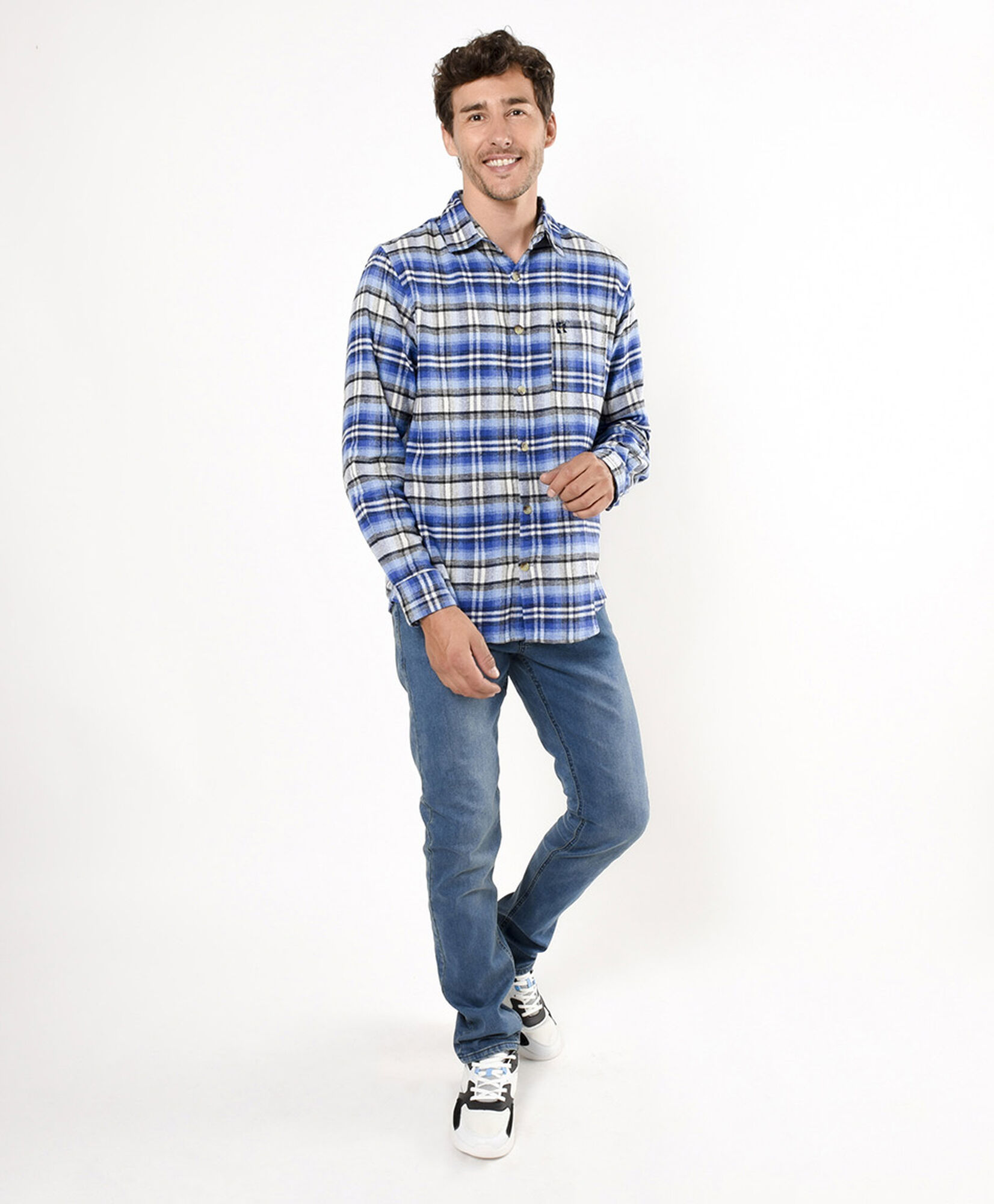 Camisa hombre cuadrillé Camisa hombre cuadrillé