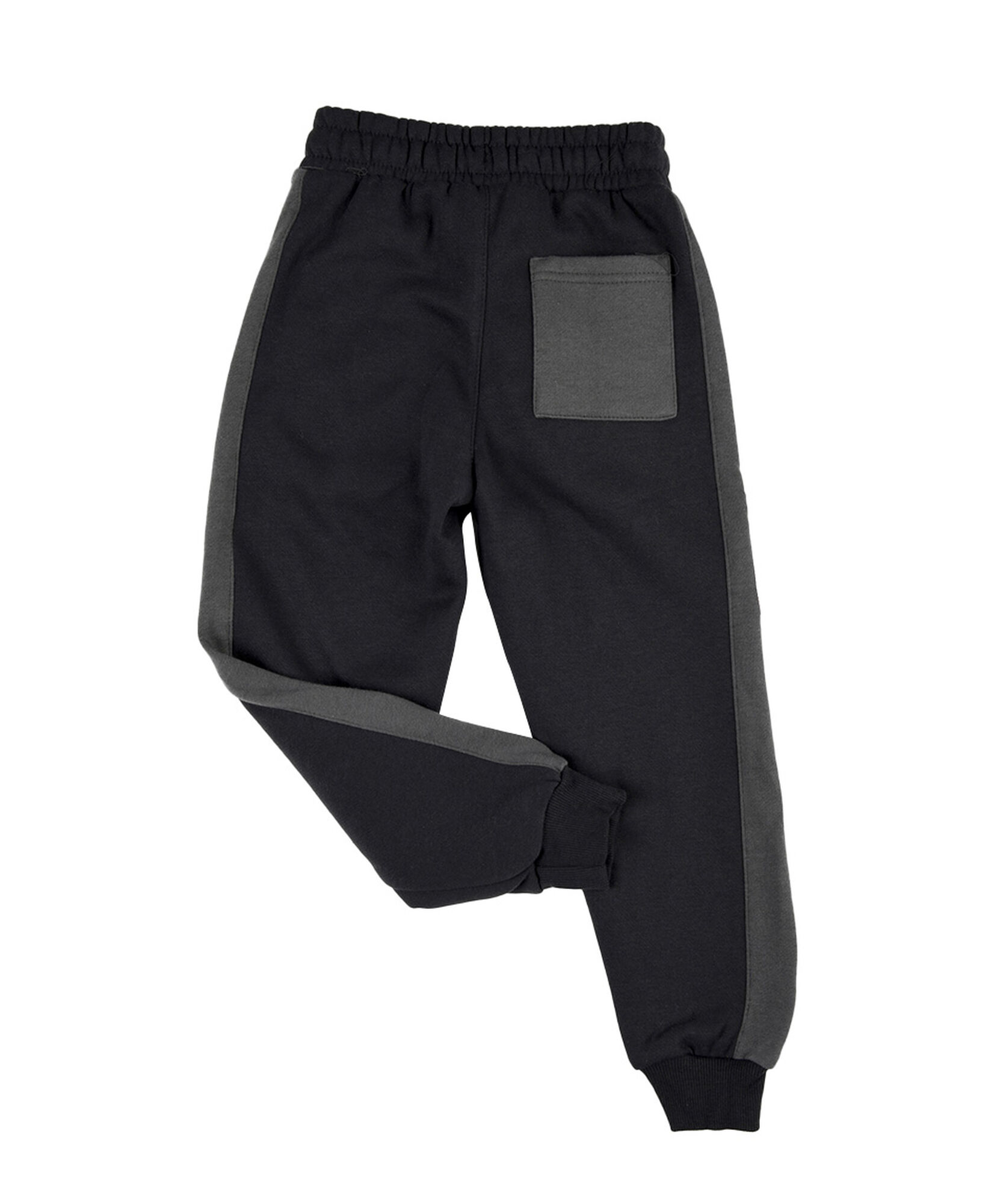 Pantalón de buzo niño bicolor lateral sustentable Pantalón de buzo niño bicolor lateral sustentable