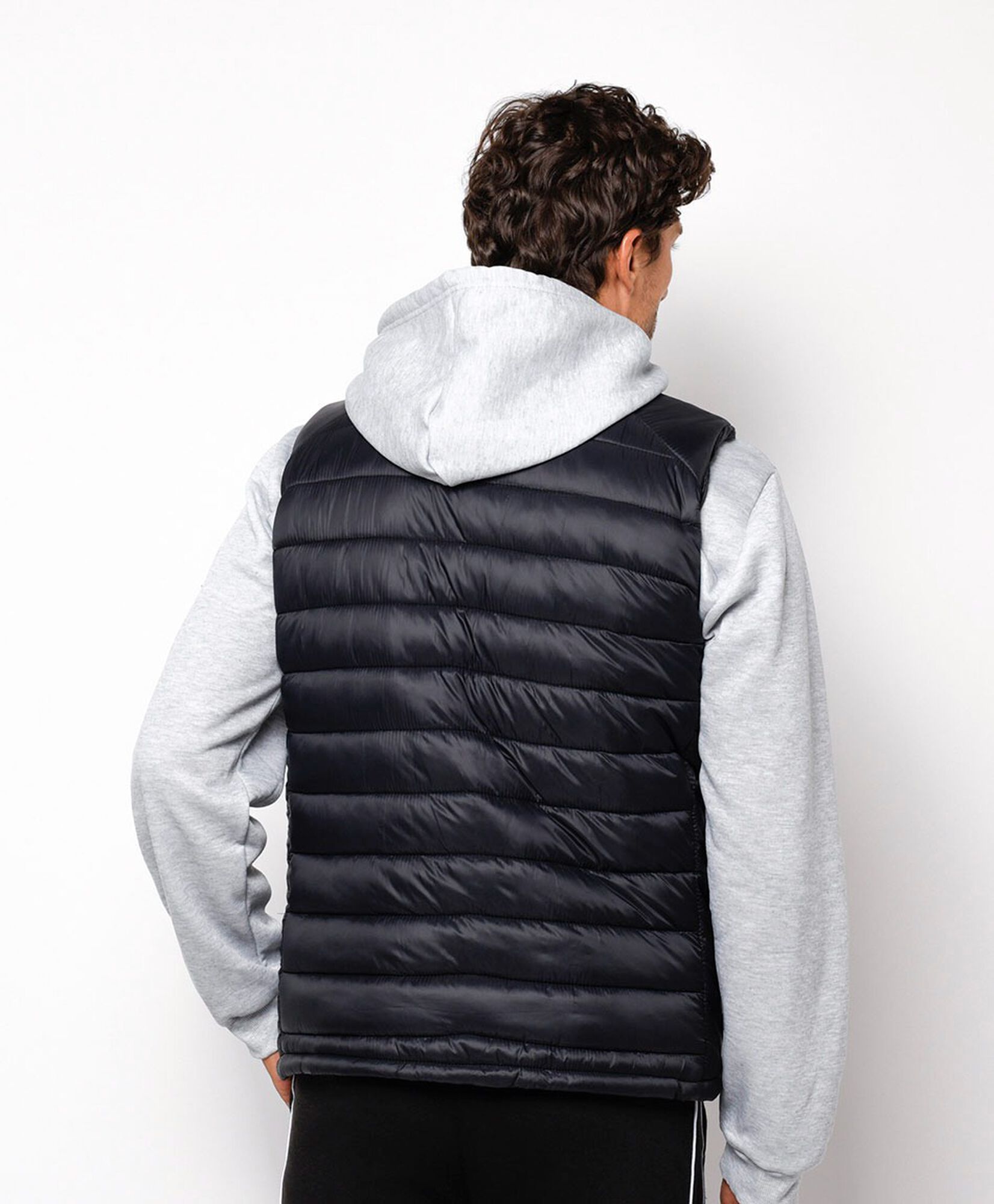 Parka deportiva hombre acolchada sin mangas Parka deportiva hombre acolchada sin mangas