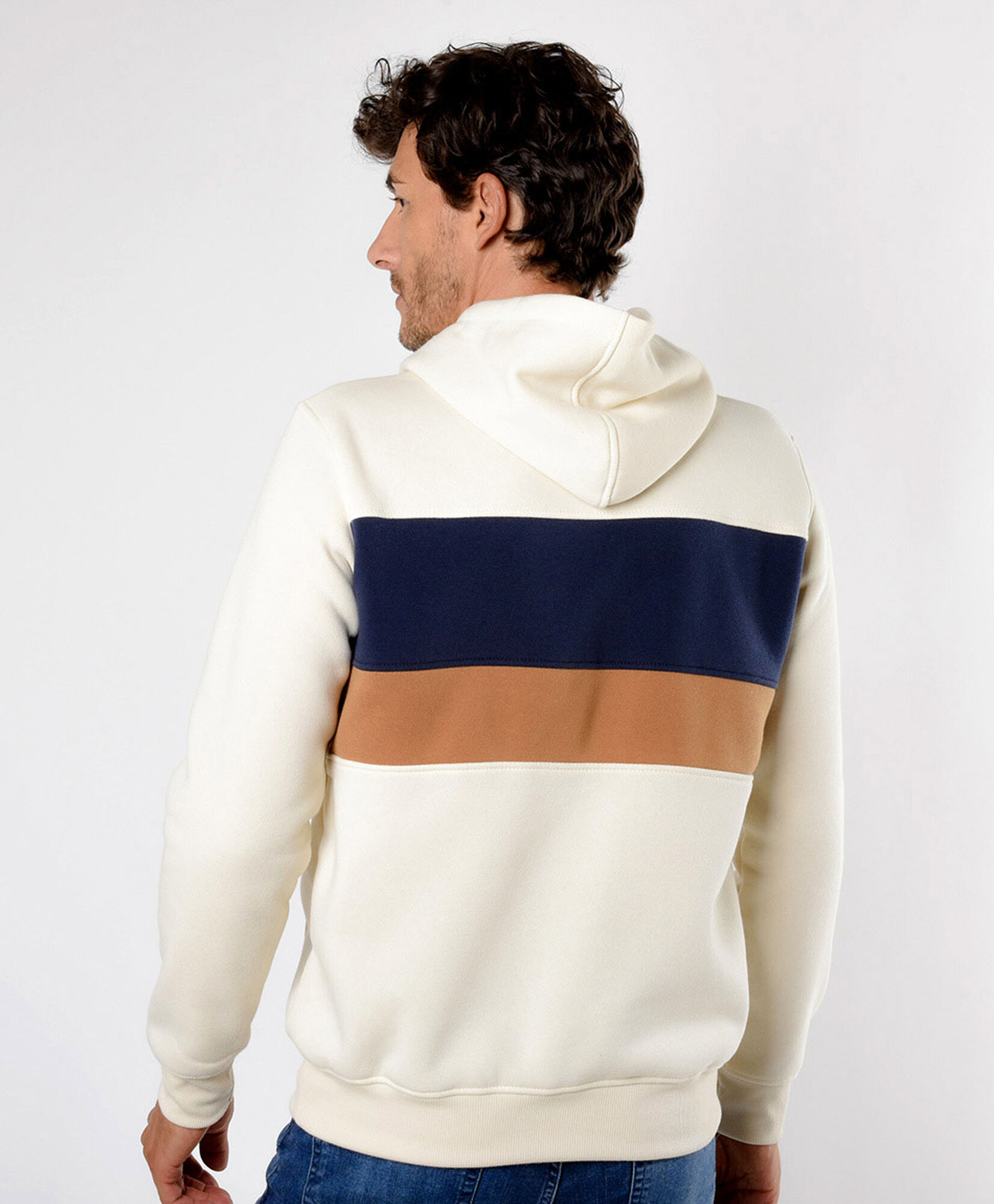 Polerón hombre tricolor Polerón hombre tricolor