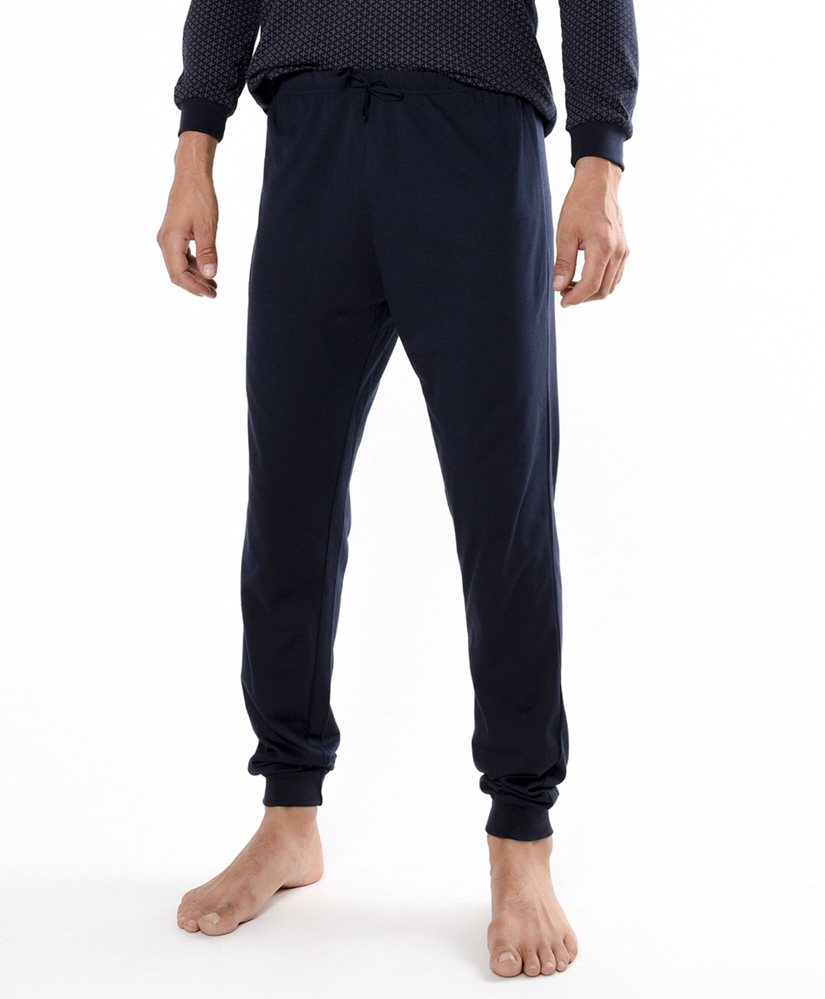 Pijama hombre bolsillo azul oscuro Pijama hombre bolsillo azul oscuro