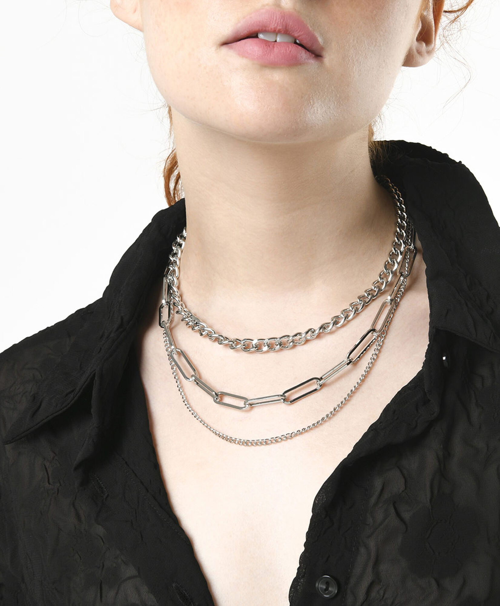 Collar mujer triple cadenas Collar mujer triple cadenas
