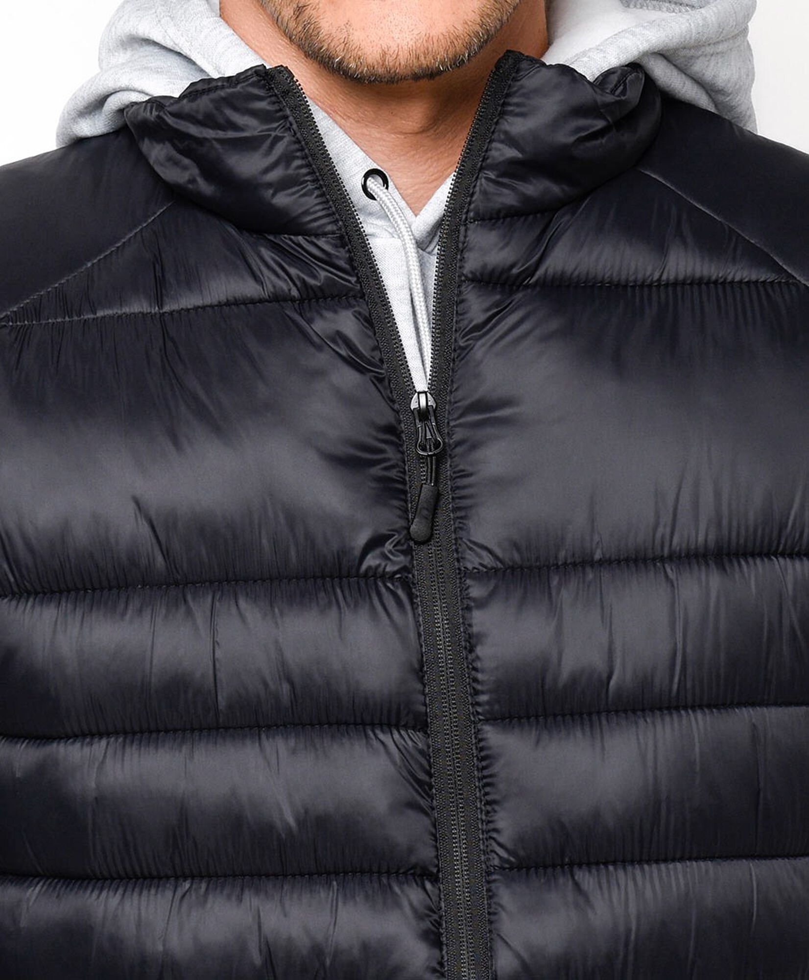 Parka deportiva hombre acolchada sin mangas Parka deportiva hombre acolchada sin mangas
