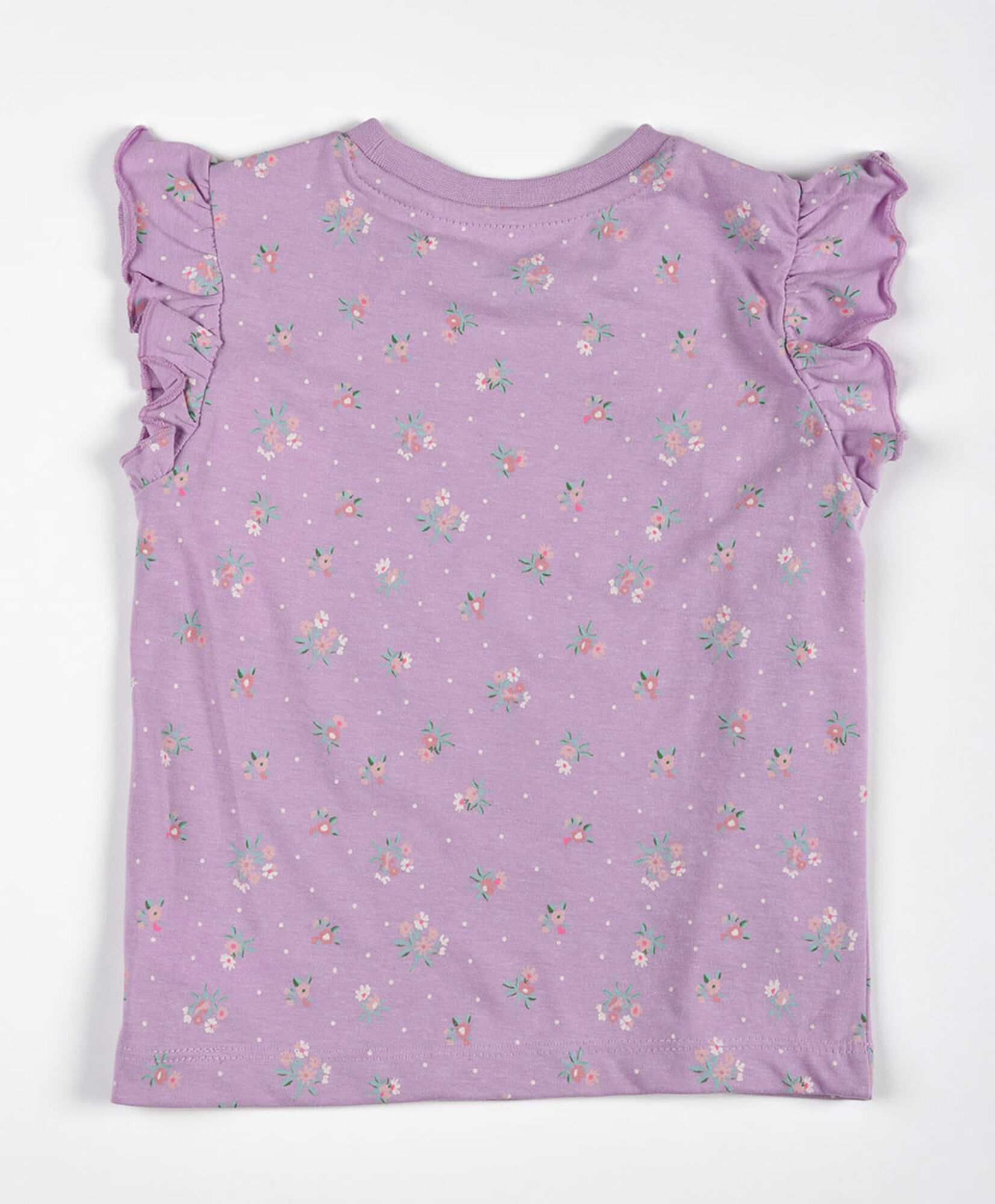 Polera bebé floreada sin mangas Polera bebé floreada sin mangas