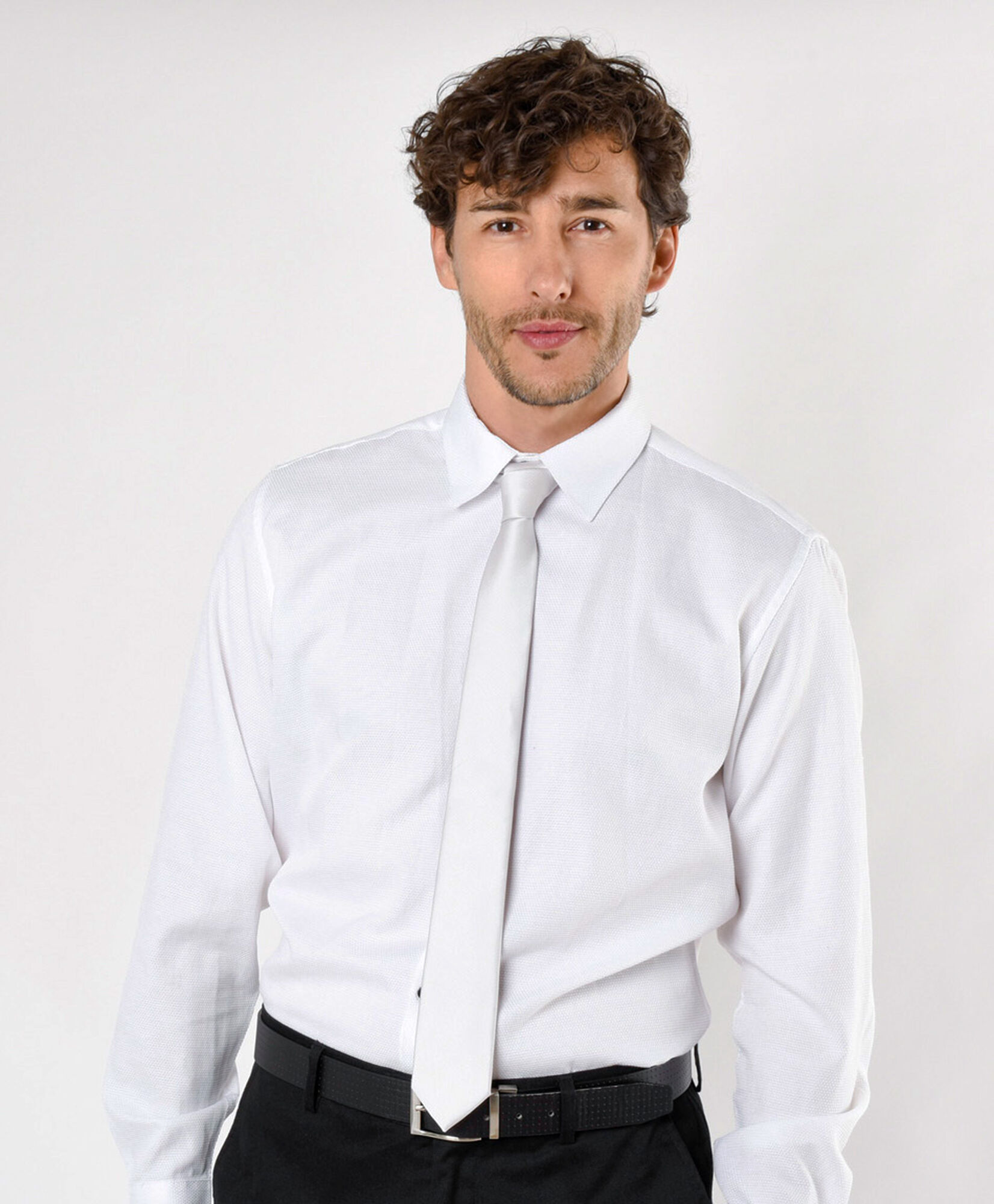 Corbata hombre gris claro Corbata hombre gris claro