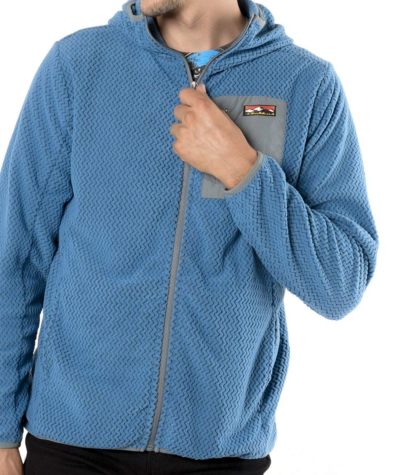 Polerón hombre outdoor zigzag Polerón hombre outdoor zigzag