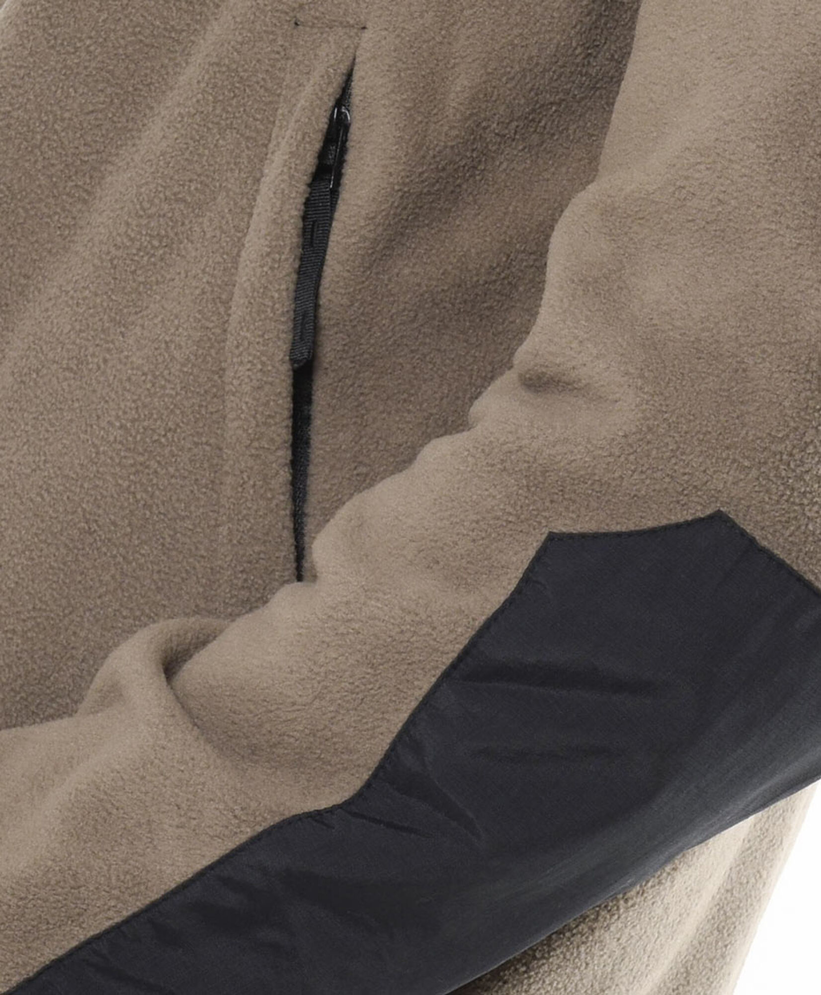 Chaqueta hombre polar mix tejido Chaqueta hombre polar mix tejido