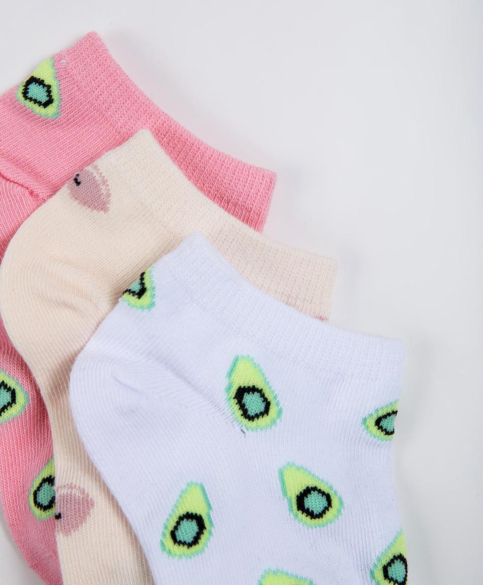 Pack 3 calcetines niña colores Pack 3 calcetines niña colores