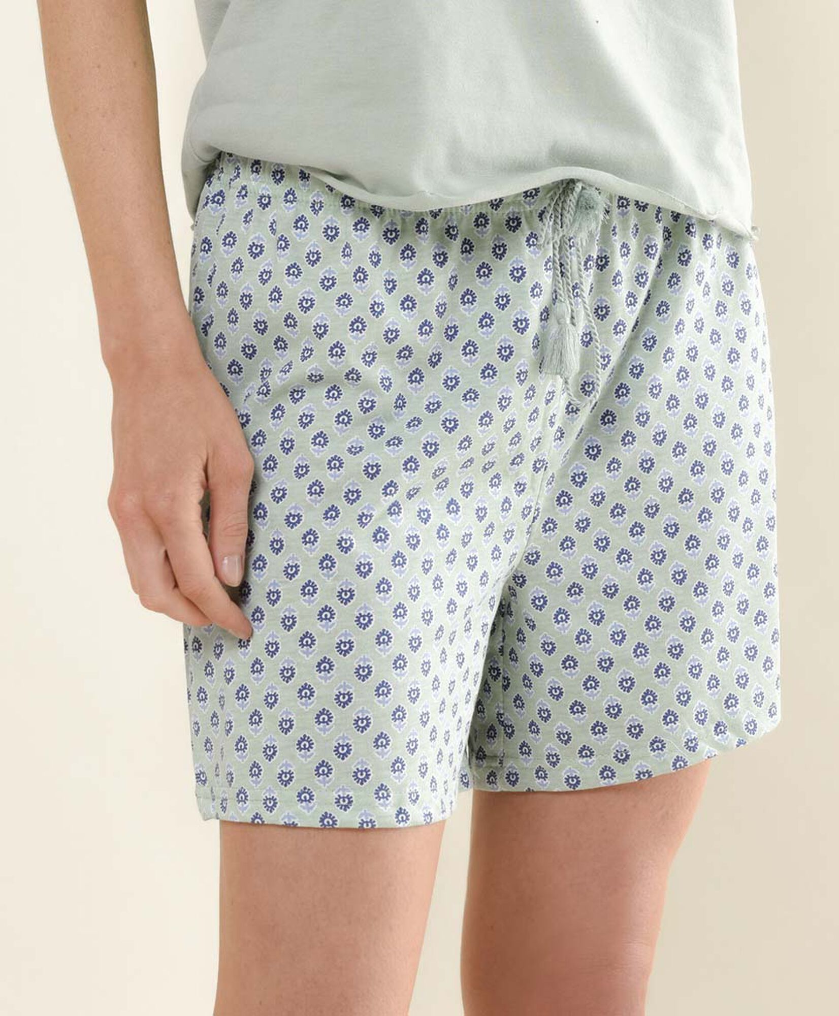 Pijama mujer encaje short Pijama mujer encaje short