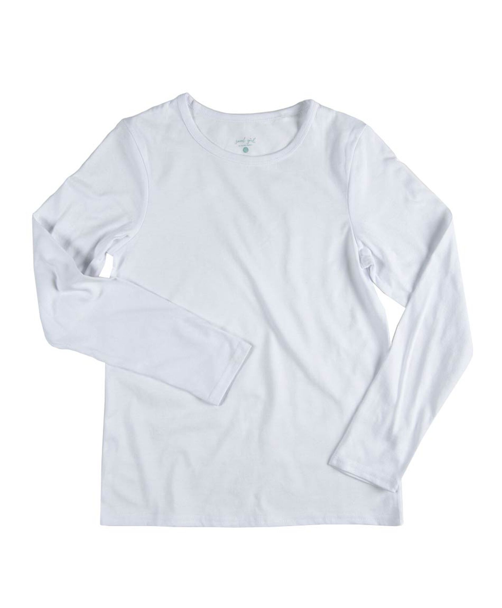 Polera niña básica manga larga Polera niña básica manga larga