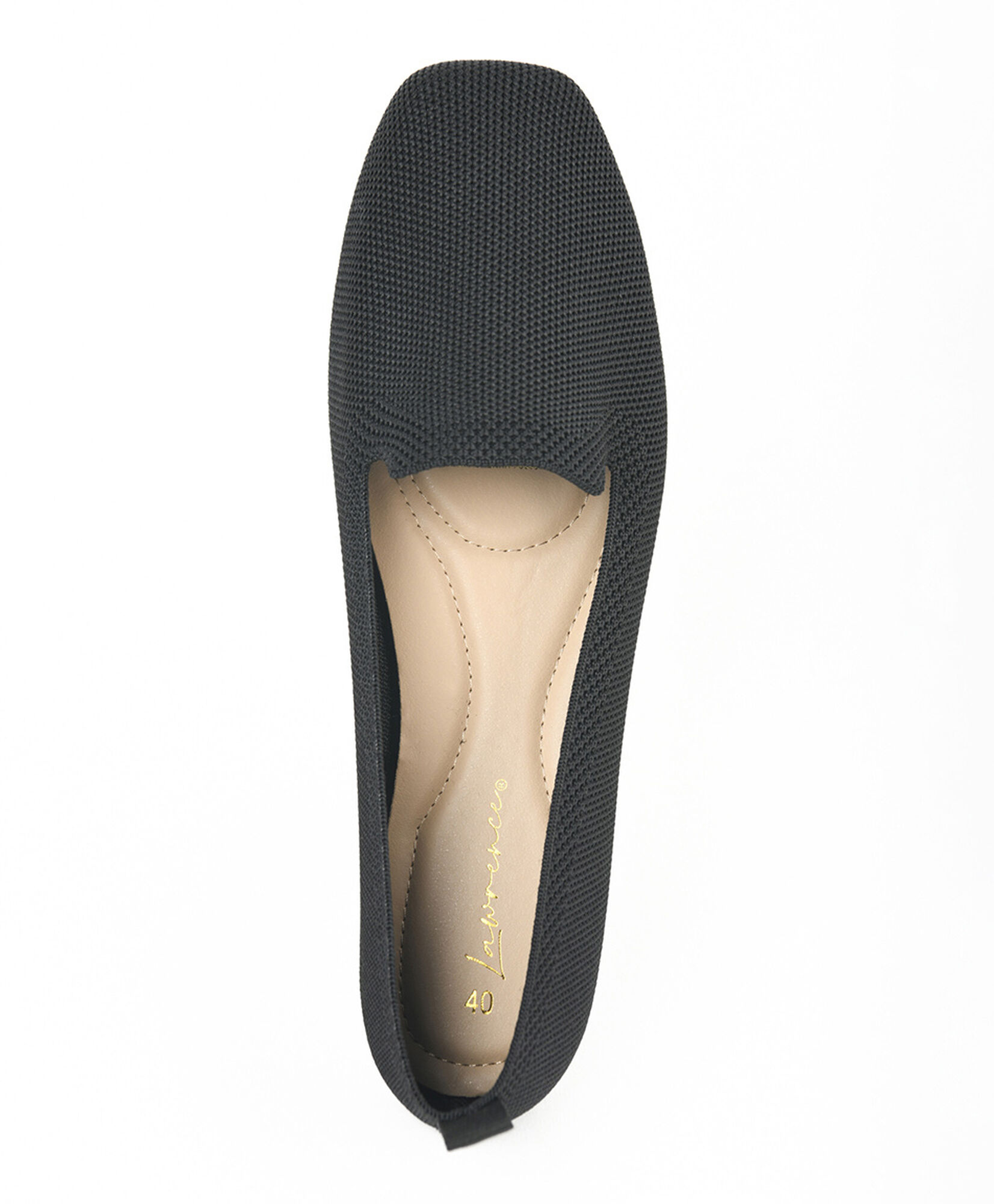 Ballerina mujer tejida taco cuadrado Ballerina mujer tejida taco cuadrado
