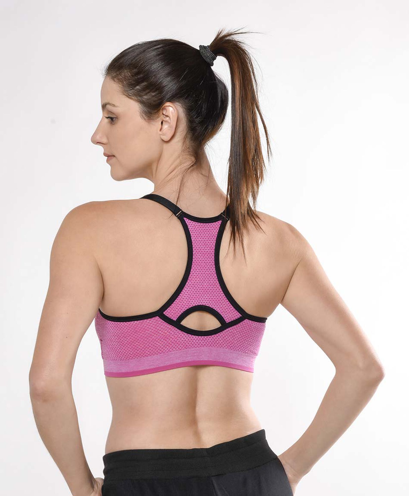 Peto deportivo mujer malla escote redondo Peto deportivo mujer malla escote redondo