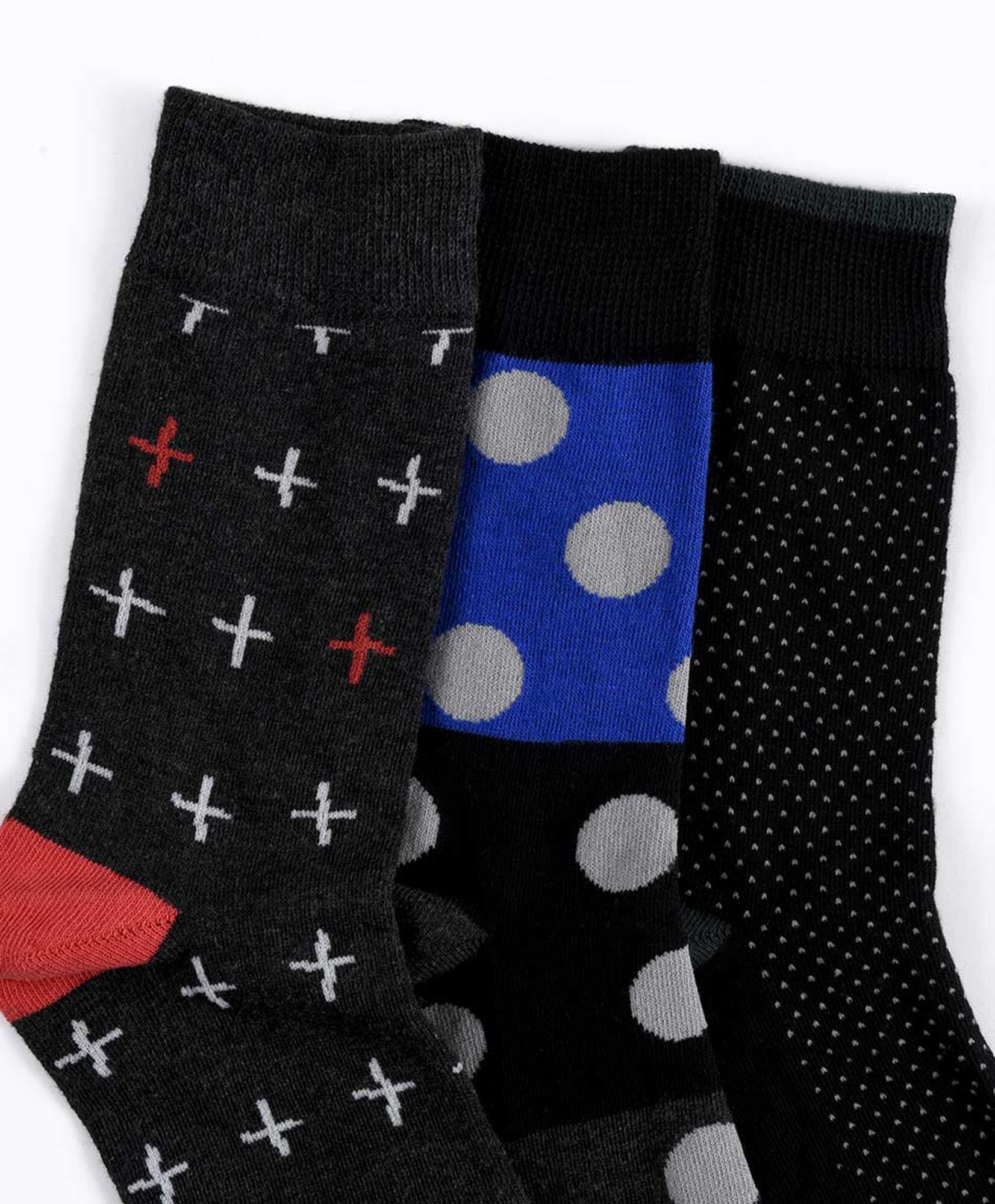 Pack 3 calcetines hombre figuras Pack 3 calcetines hombre figuras