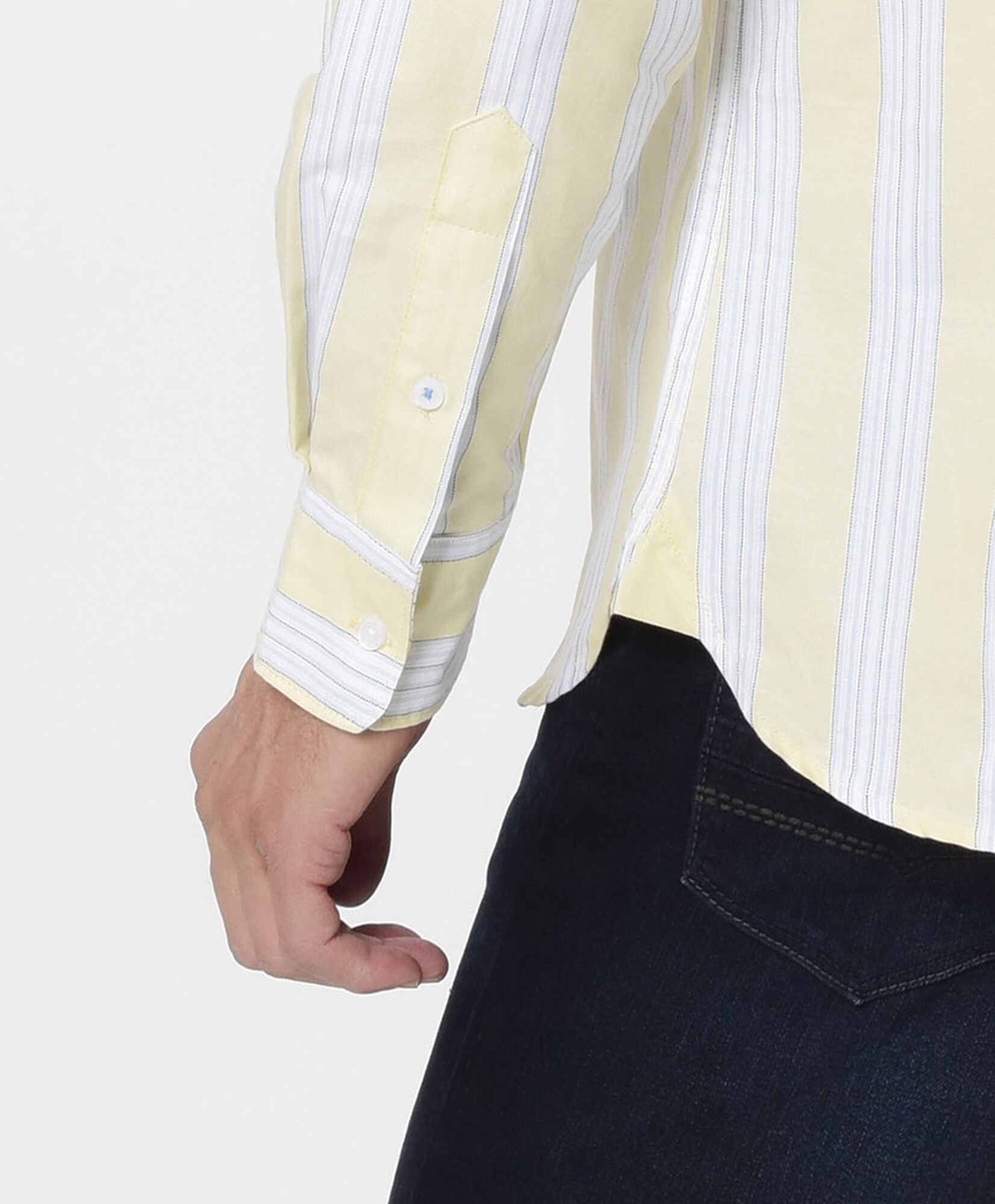Camisa hombre líneas manga larga Camisa hombre líneas manga larga