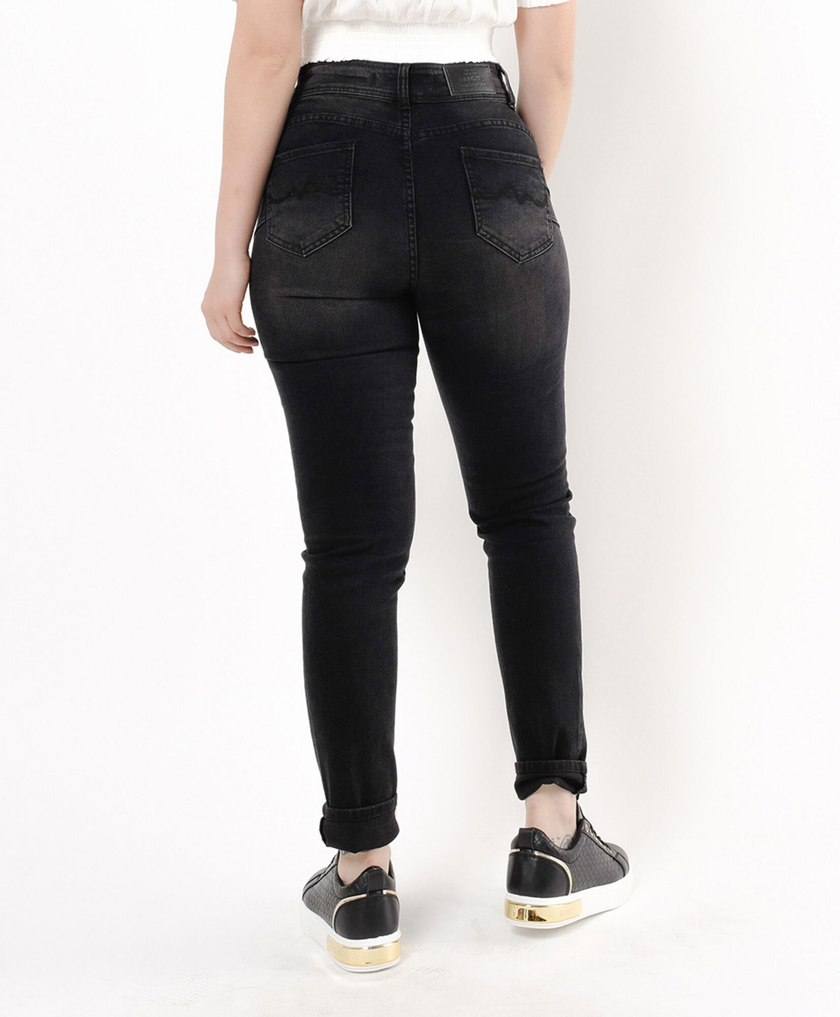 Jeans mujer negros skinny fit Jeans mujer negros skinny fit