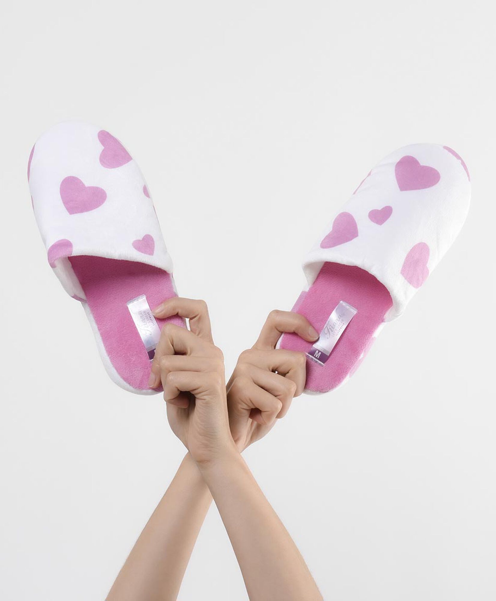 Pantufla mujer corazones Pantufla mujer corazones