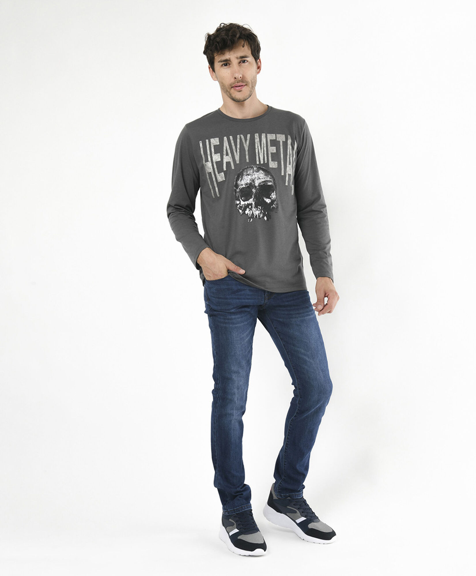 Jeans hombre desgastado skinny fit Jeans hombre desgastado skinny fit