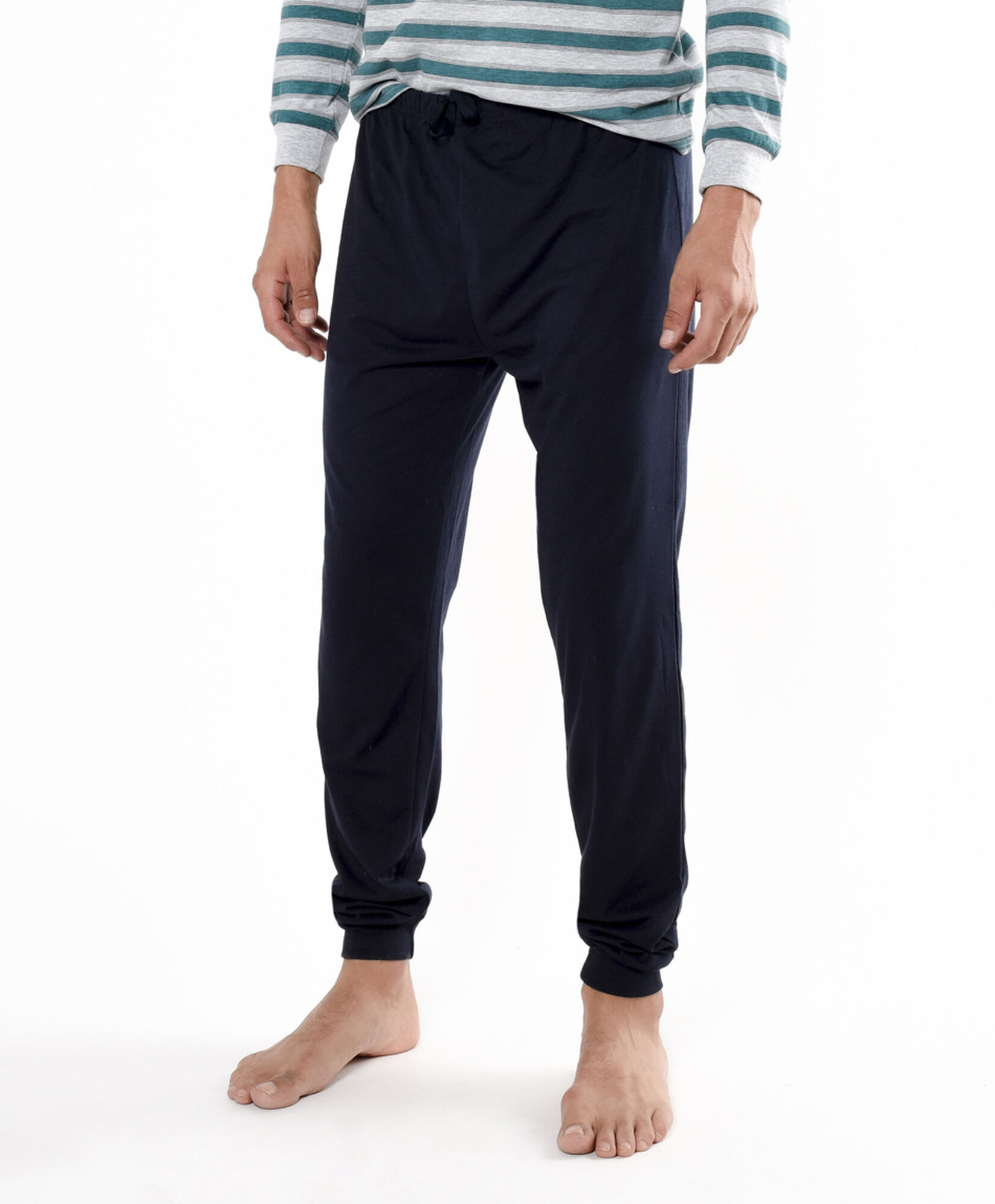 Pijama hombre líneas bicolor Pijama hombre líneas bicolor