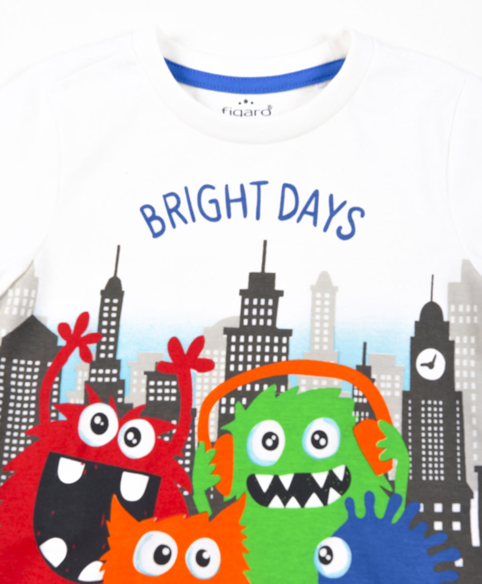Polera bebé monstruos colores Polera bebé monstruos colores