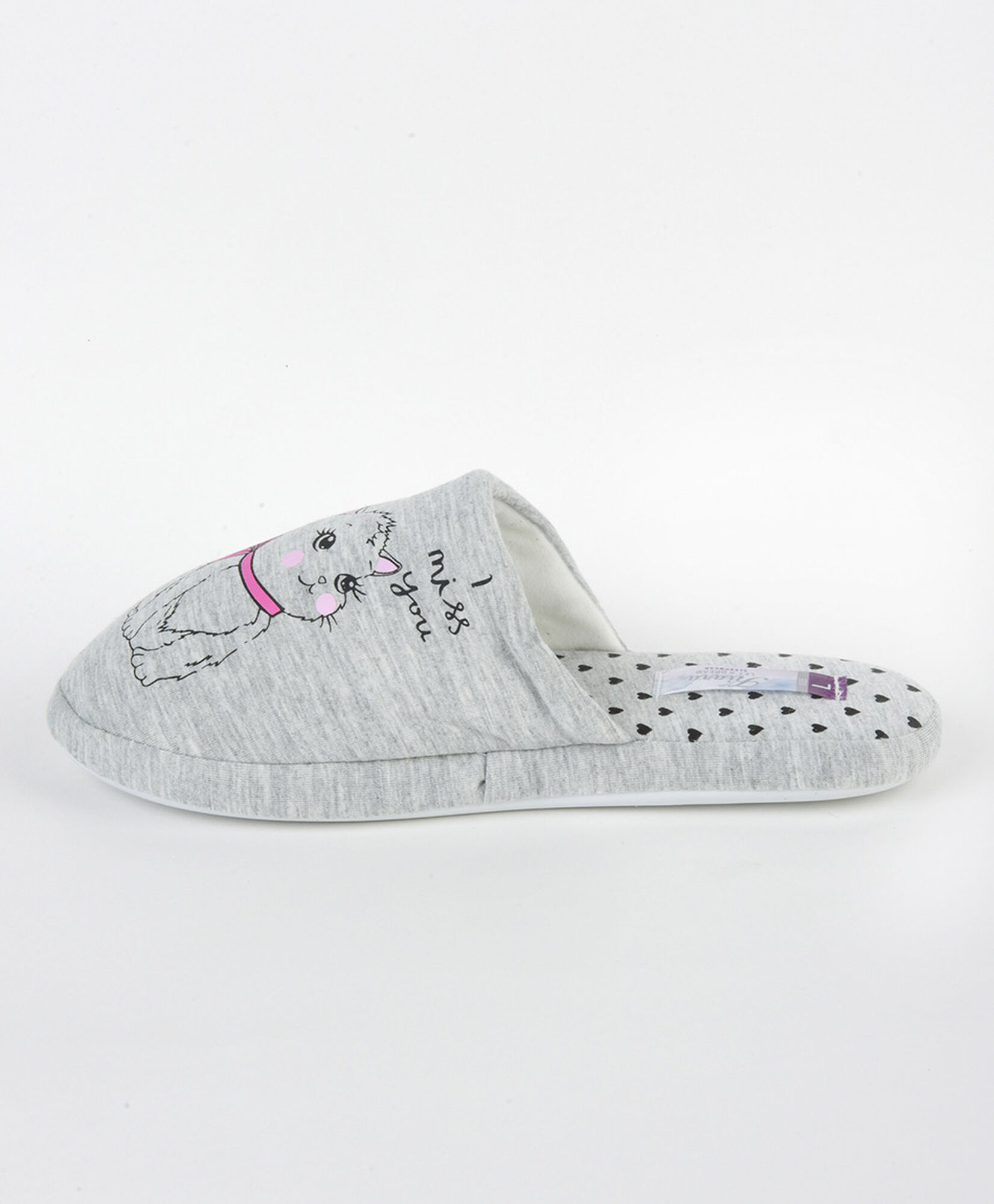 Pantufla mujer gatitos Pantufla mujer gatitos