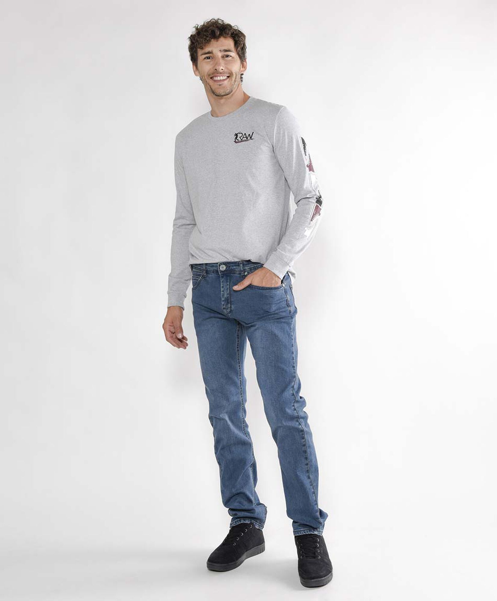 Jeans hombre desgastado slim fit Jeans hombre desgastado slim fit