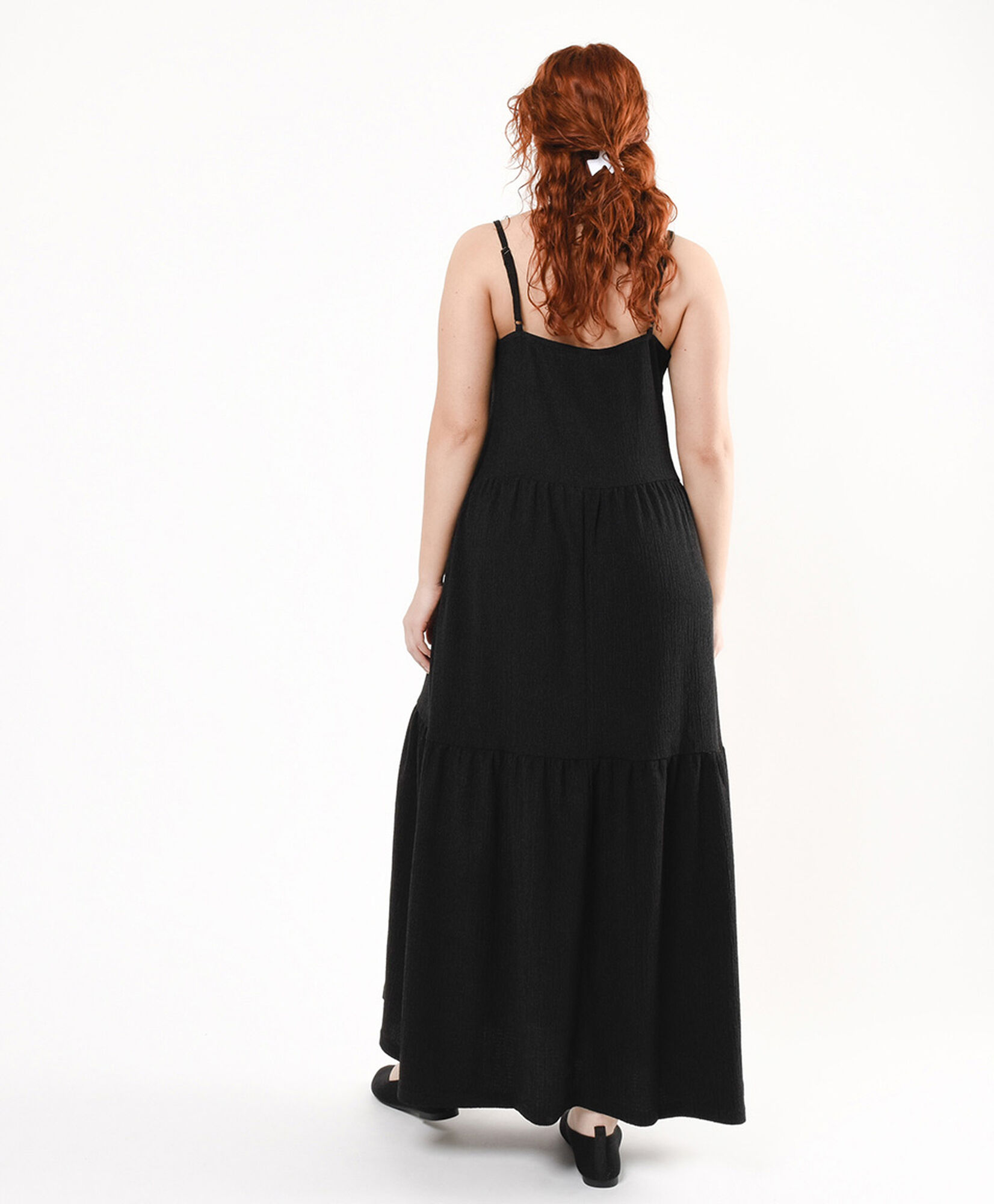 Vestido mujer largo botones Vestido mujer largo botones