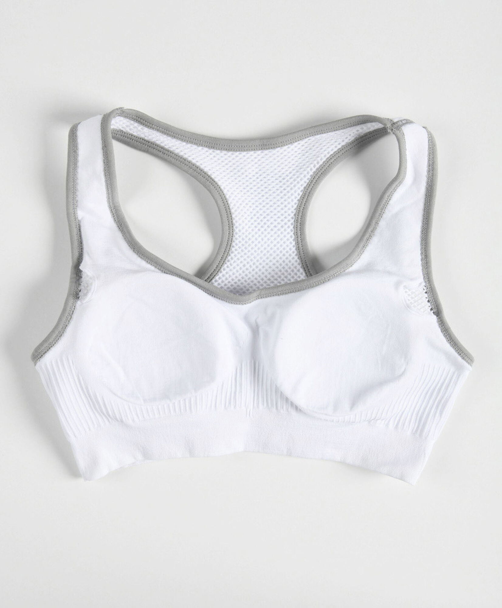 Peto deportivo mujer malla escote redondo Peto deportivo mujer malla escote redondo