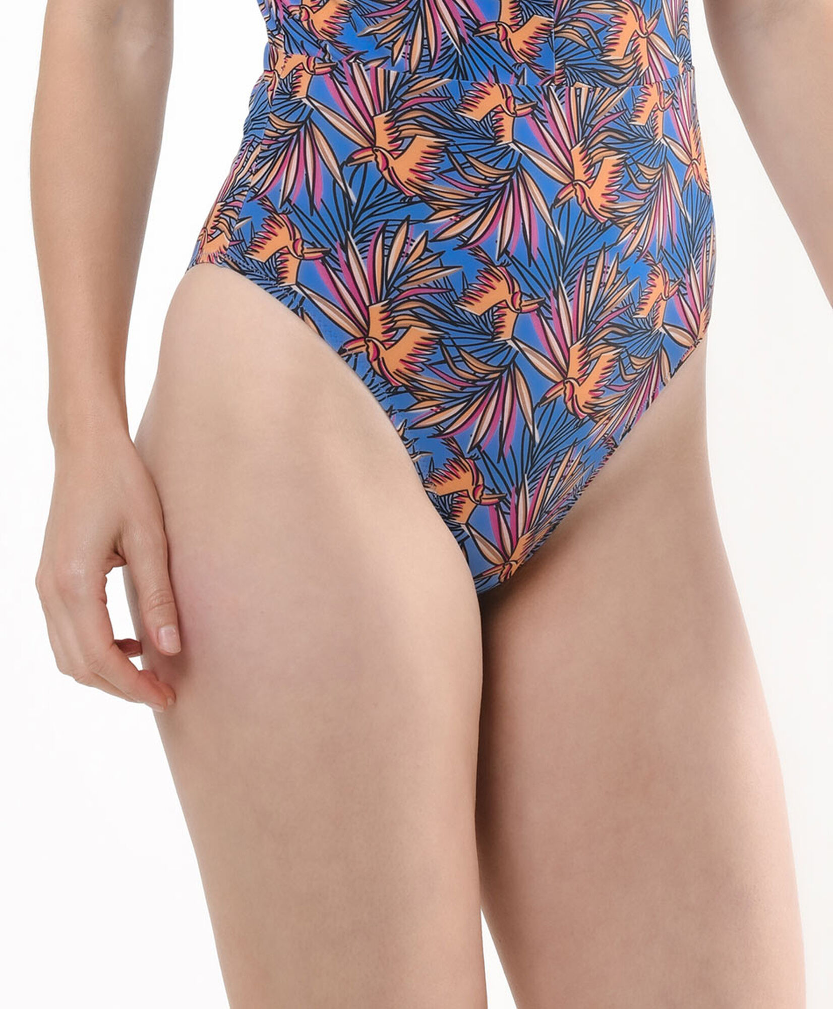 Traje de baño mujer estampado pájaros Traje de baño mujer estampado pájaros