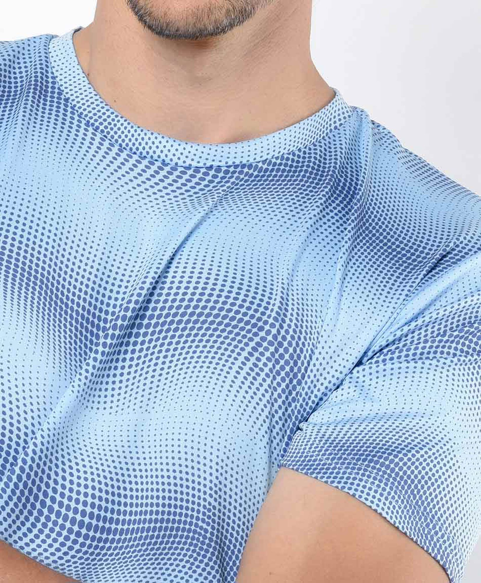 Polera deportiva hombre ondas Polera deportiva hombre ondas