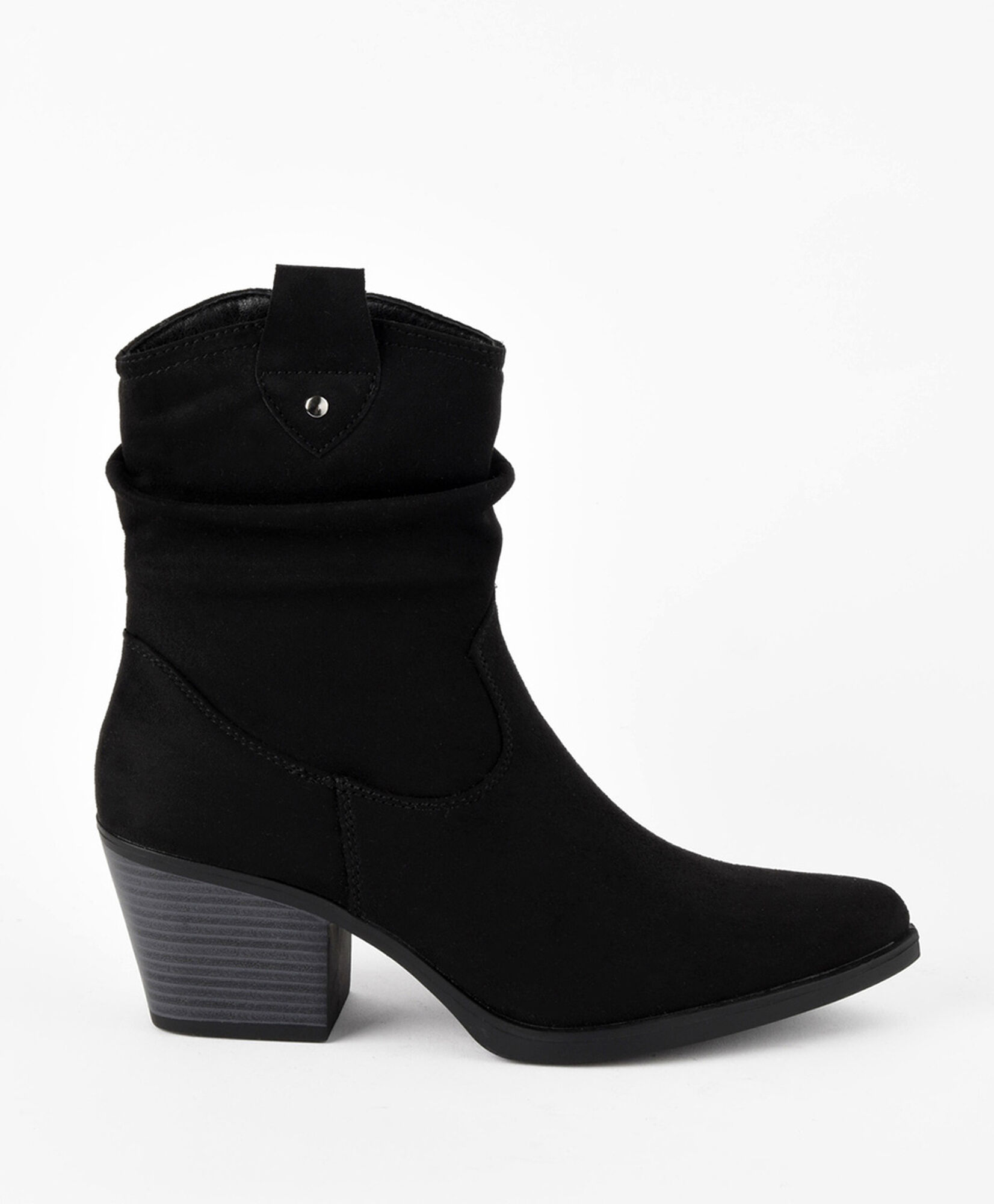 Bota mujer estilo vaquera negra Bota mujer estilo vaquera negra