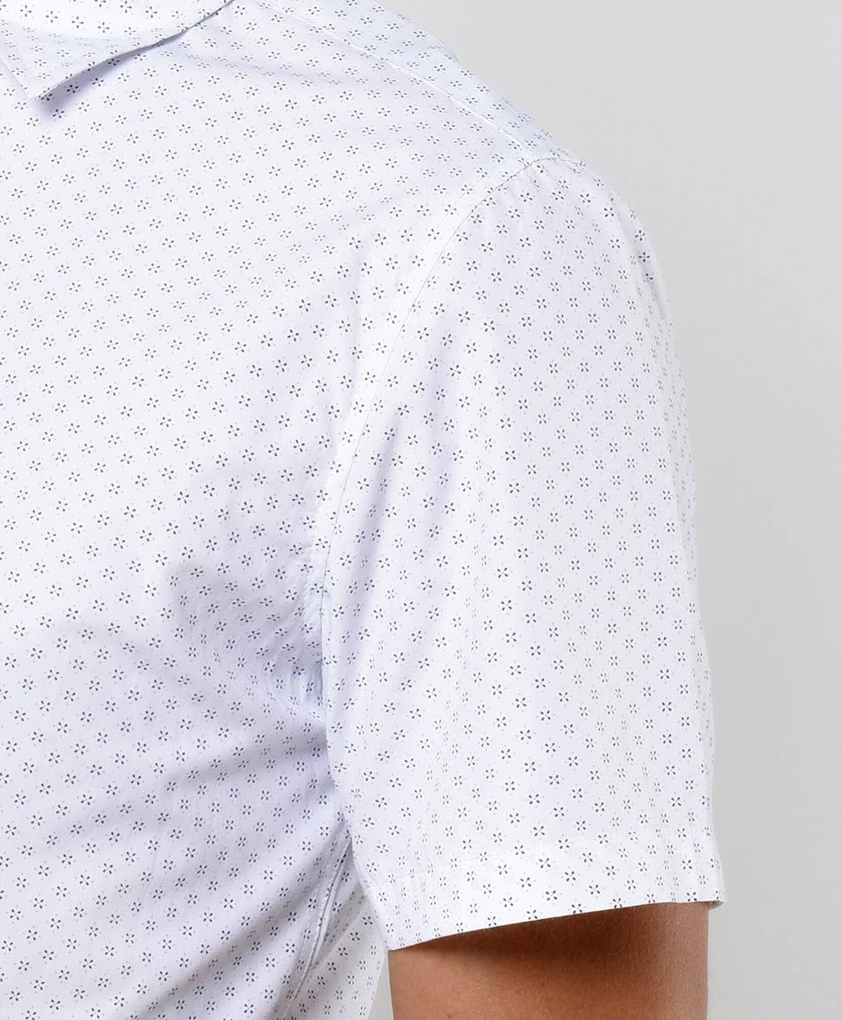 Camisa hombre mini estampado Camisa hombre mini estampado