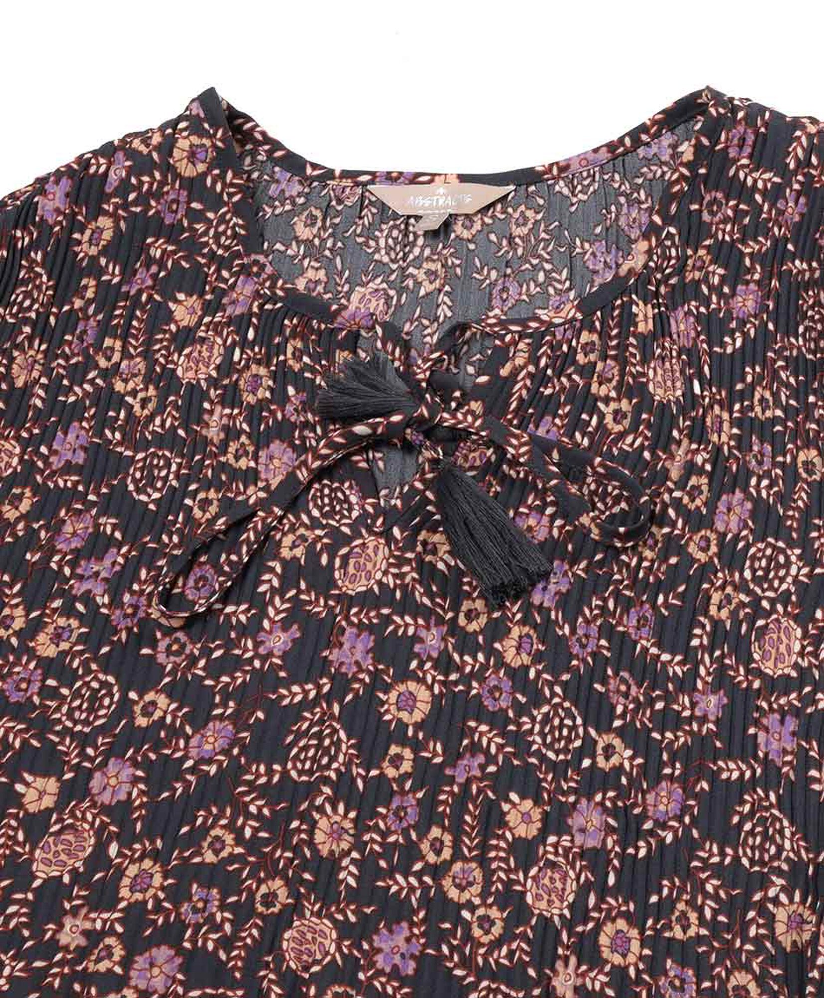 Blusa mujer estampada plisada Blusa mujer estampada plisada