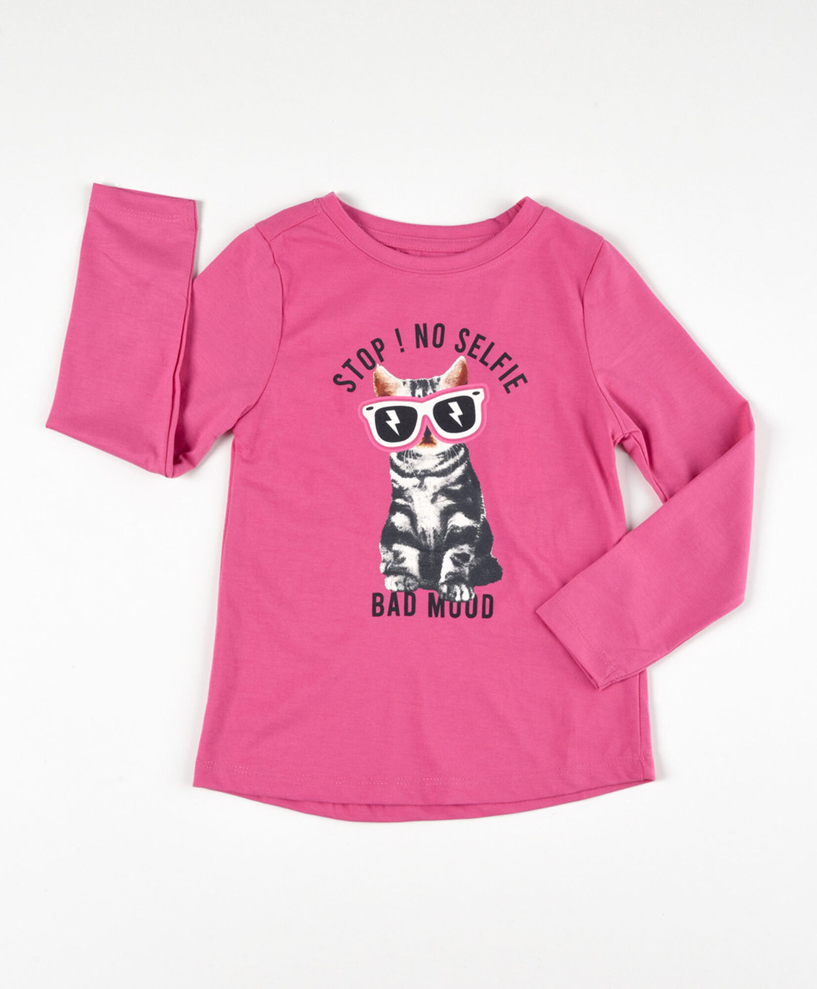 Polera niña gatito Polera niña gatito