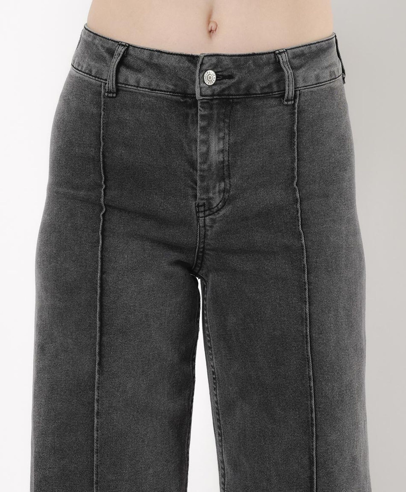 Jeans mujer costuras wide Jeans mujer costuras wide