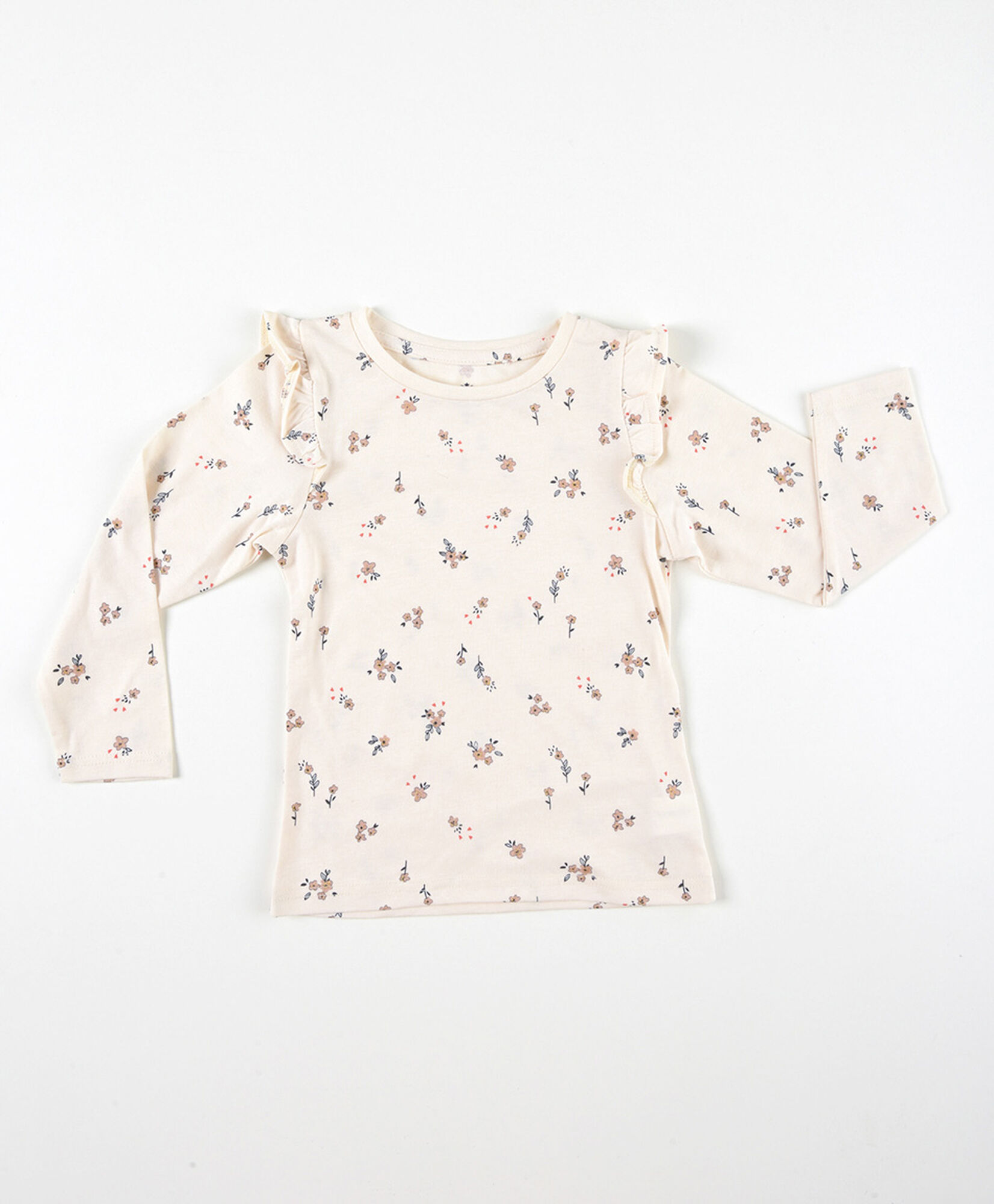 Polera bebé florcitas vuelos Polera bebé florcitas vuelos